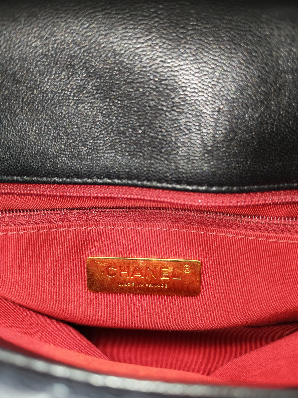Chanel 19 Large in Black Quilted Lambskin Leather and Mix Hardware Series 30