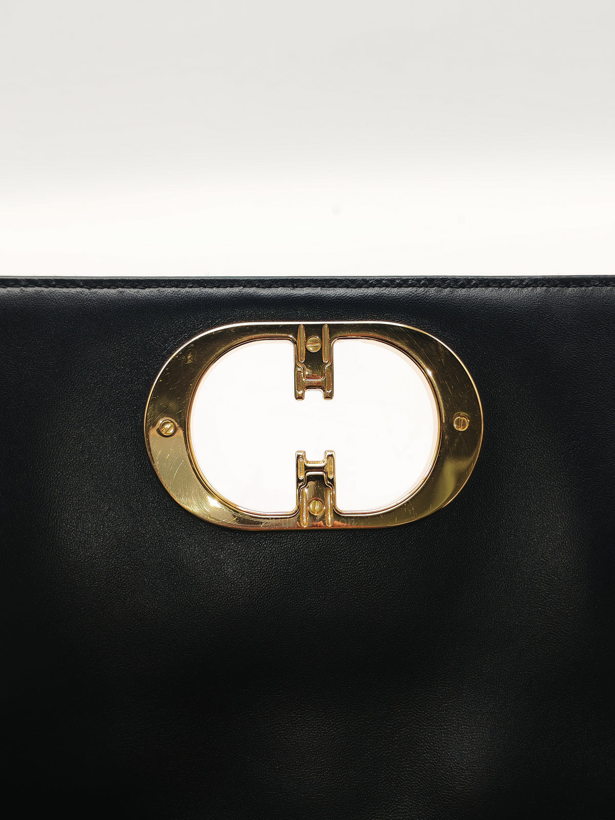 Christian Dior Caro Bag Medium in Black Supple Cannage Calfskin Leather | Purse Maison Luxury Bags Shop