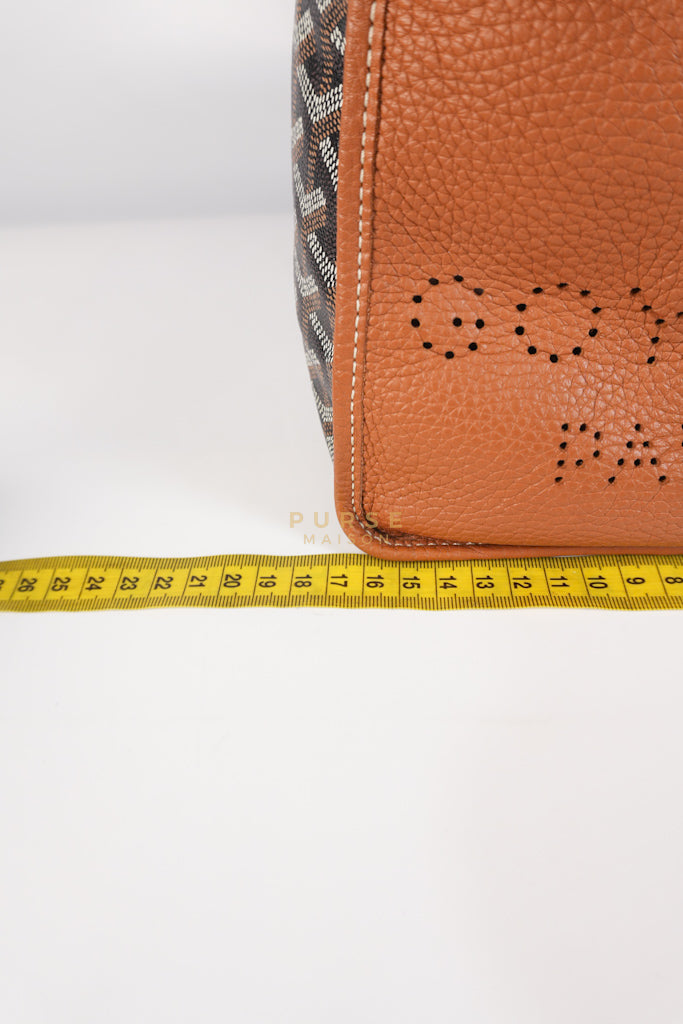 Sac Hardy PM in Tan Goyardine Canvas Tote Bag