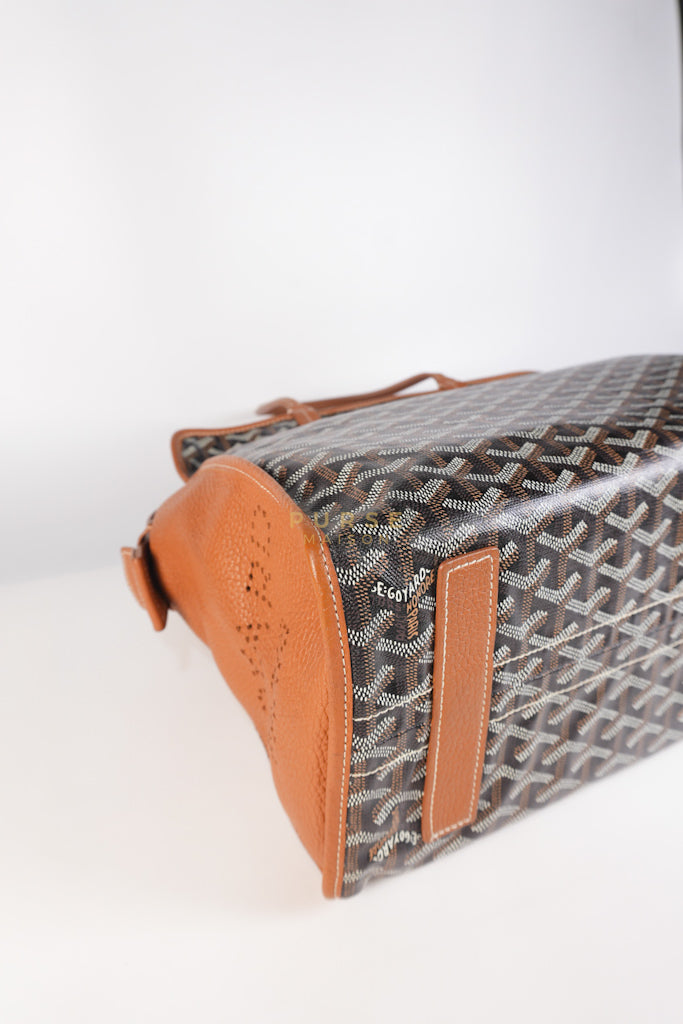 Sac Hardy PM in Tan Goyardine Canvas Tote Bag