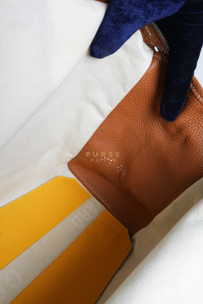 Sac Hardy PM in Tan Goyardine Canvas Tote Bag