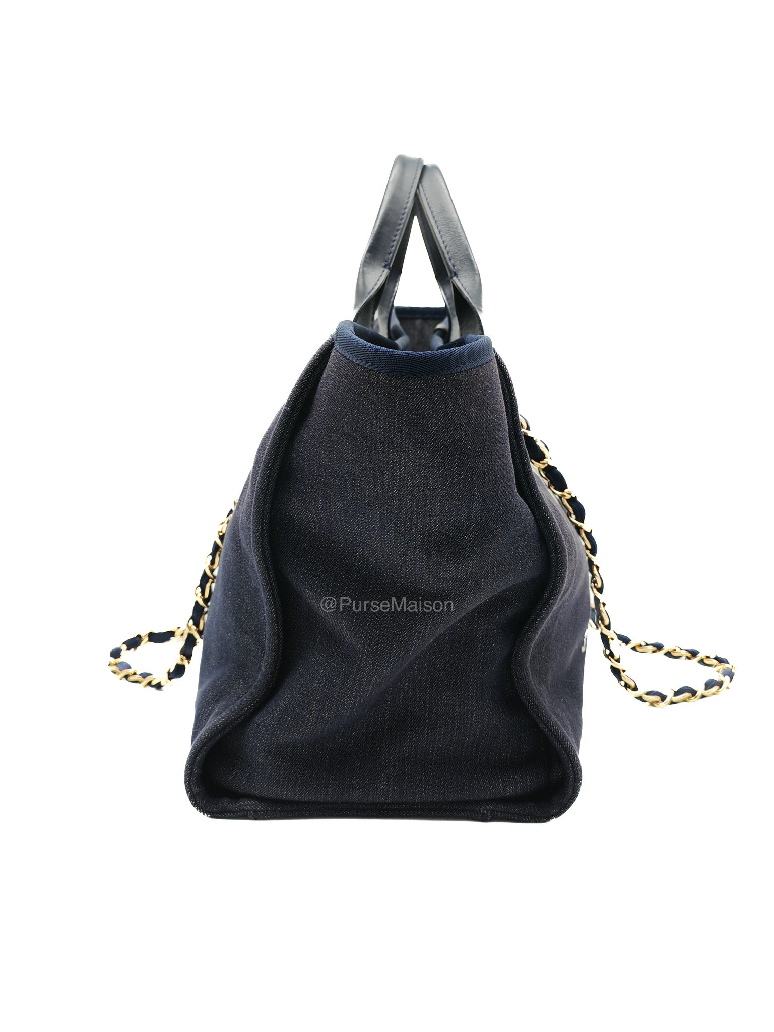 Chanel Deauville Denim Tote Bag Series 17/21