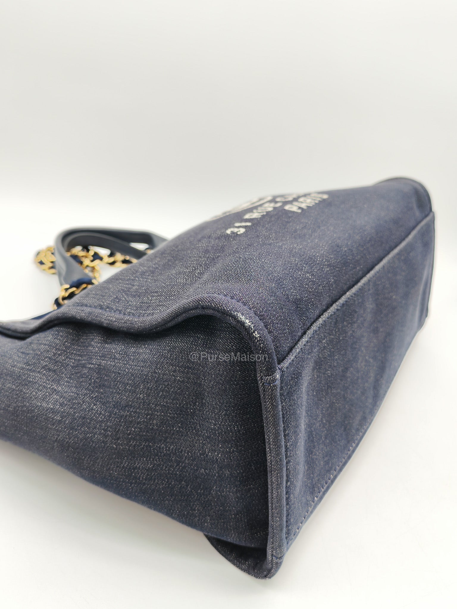 Chanel Deauville Denim Tote Bag Series 17/21
