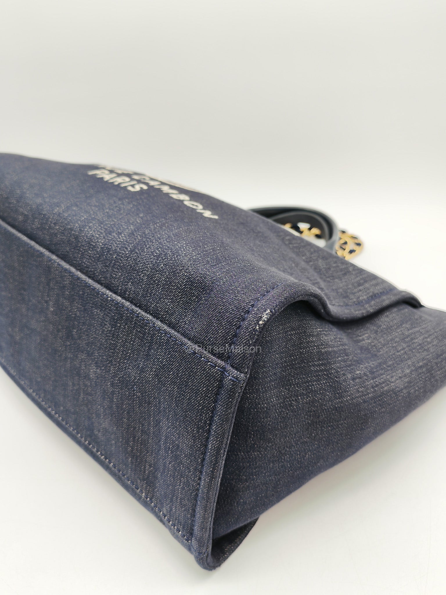 Chanel Deauville Denim Tote Bag Series 17/21