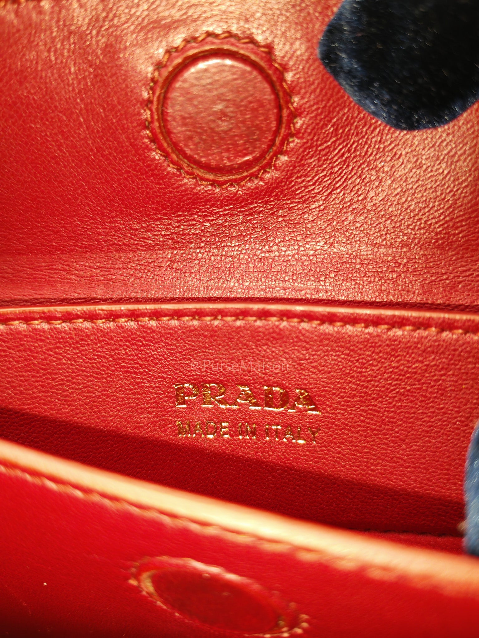 Prada Double Bag in Black Saffiano Cuir Leather and Gold Hardware | Purse Maison Luxury Bags Shop