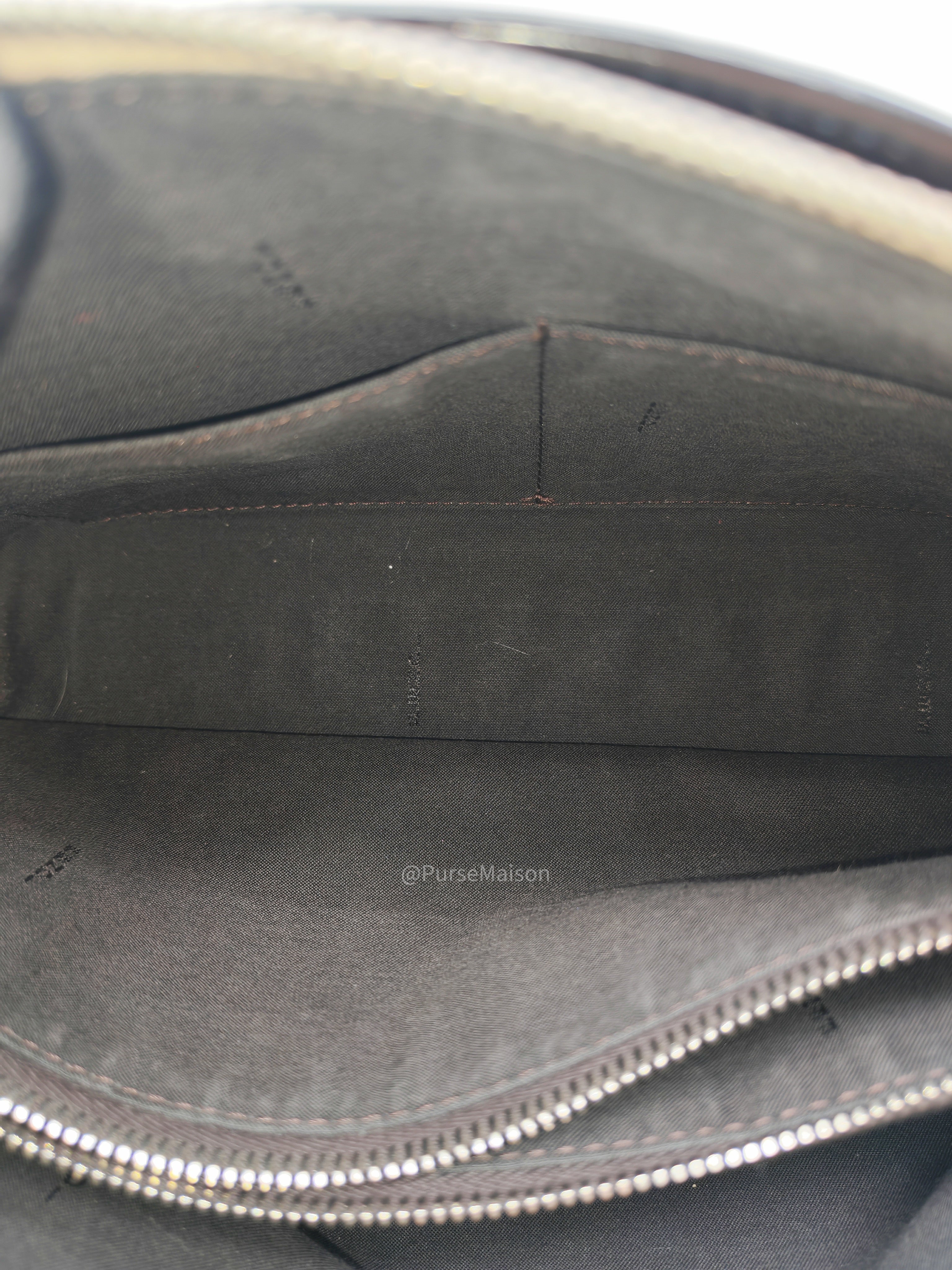 Fendi By The Way Boston Medium in Tan Calfskin Leather and Silver Hardware
