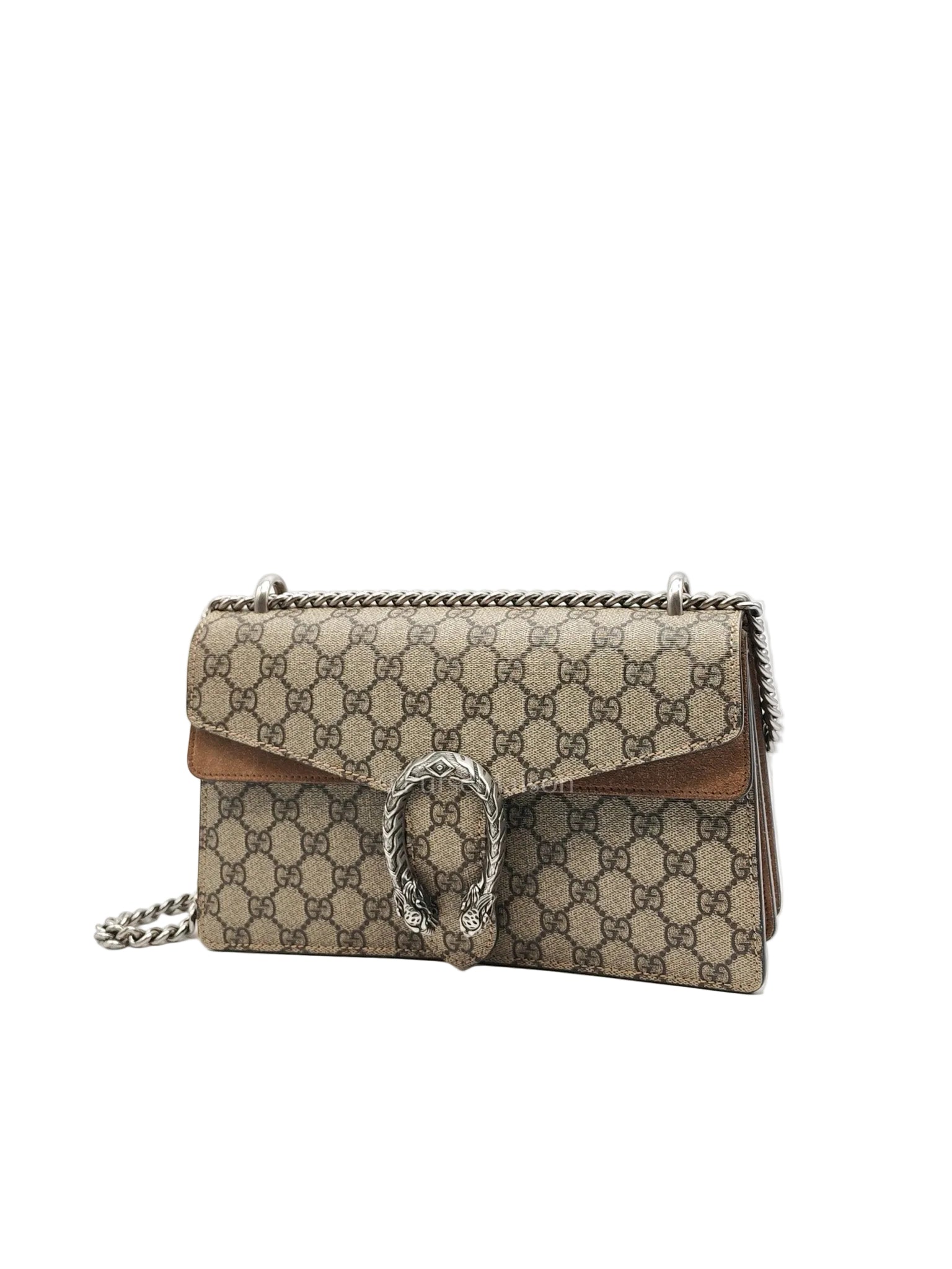 Gucci Dionysus Small in GG Supreme Coated Canvas Shoulder Bag