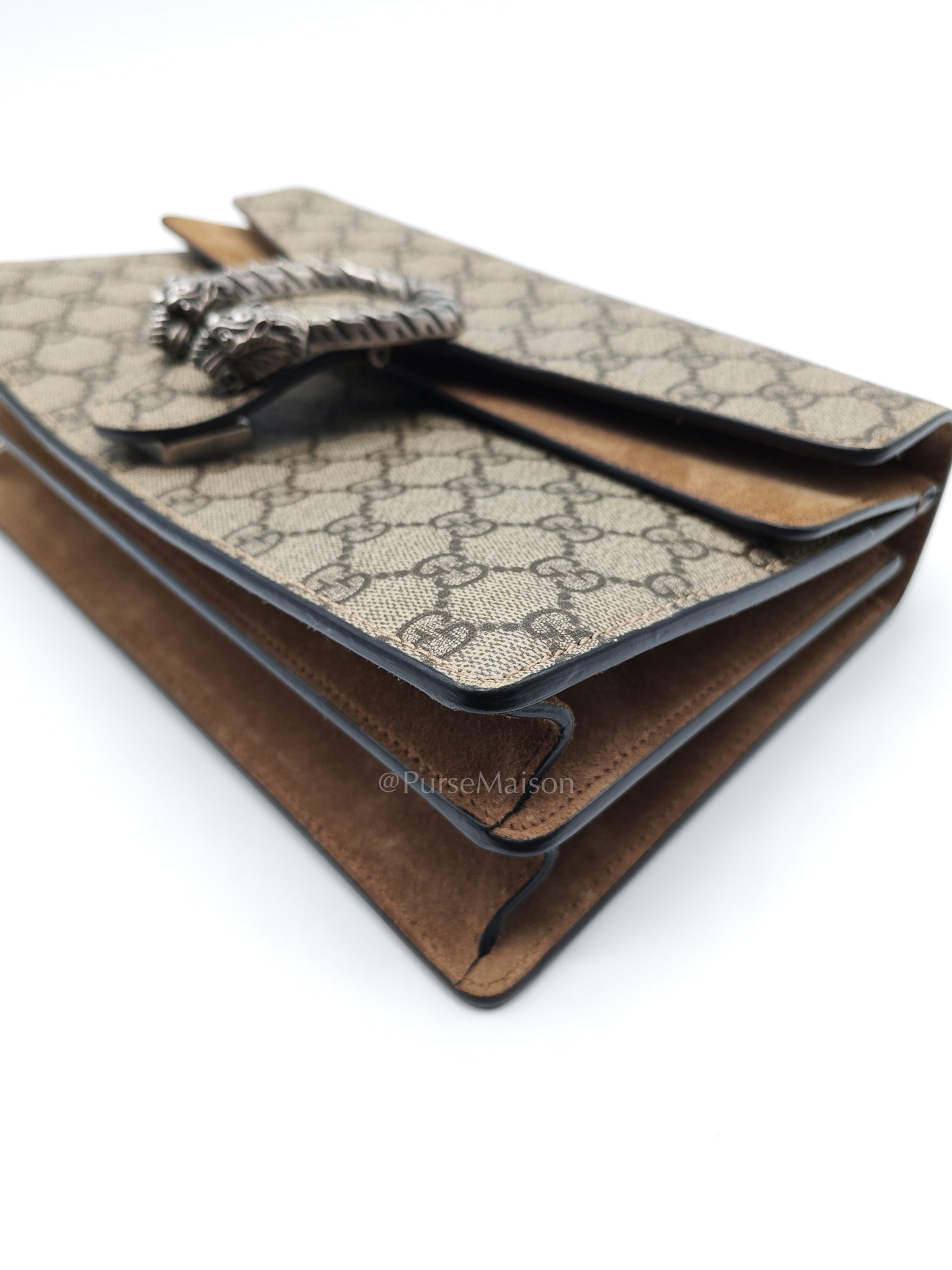 Gucci Dionysus Small in GG Supreme Coated Canvas Shoulder Bag