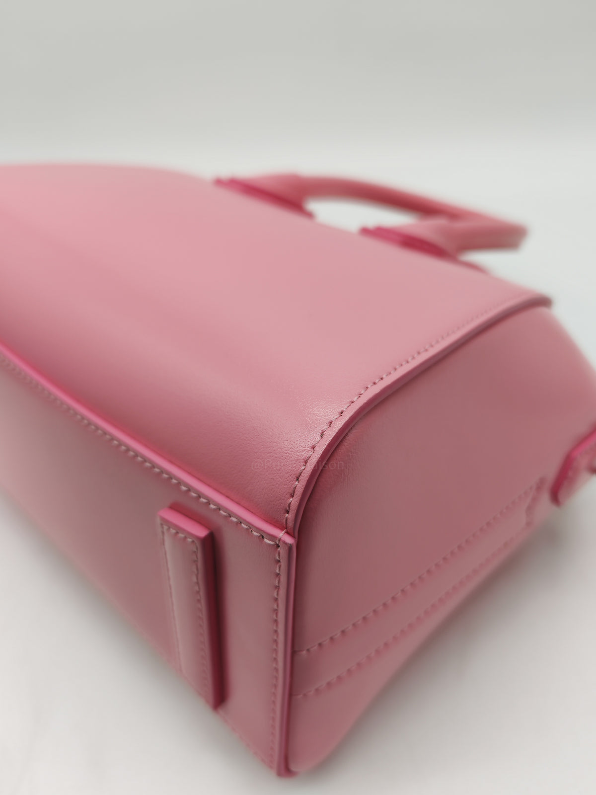 Givenchy Antigona Mini in Pink Calfskin Leather and Silver Hardware