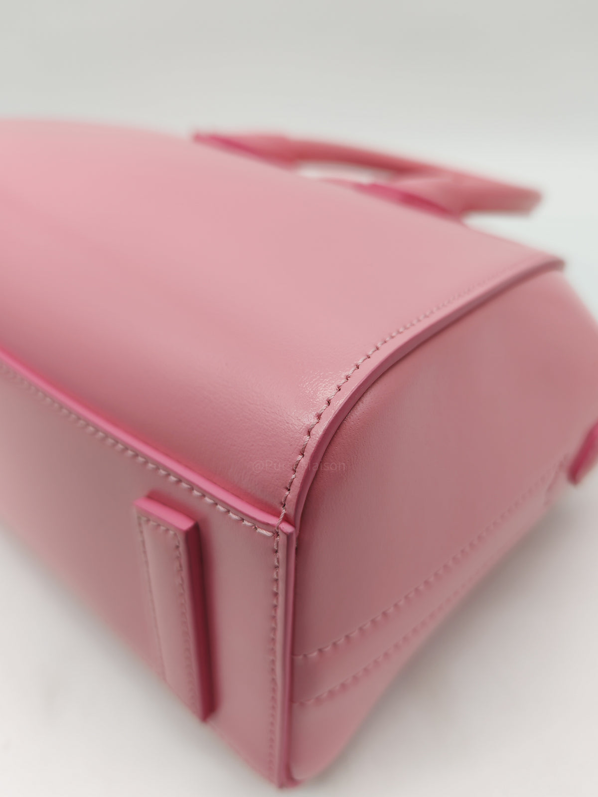 Givenchy Antigona Mini in Pink Calfskin Leather and Silver Hardware
