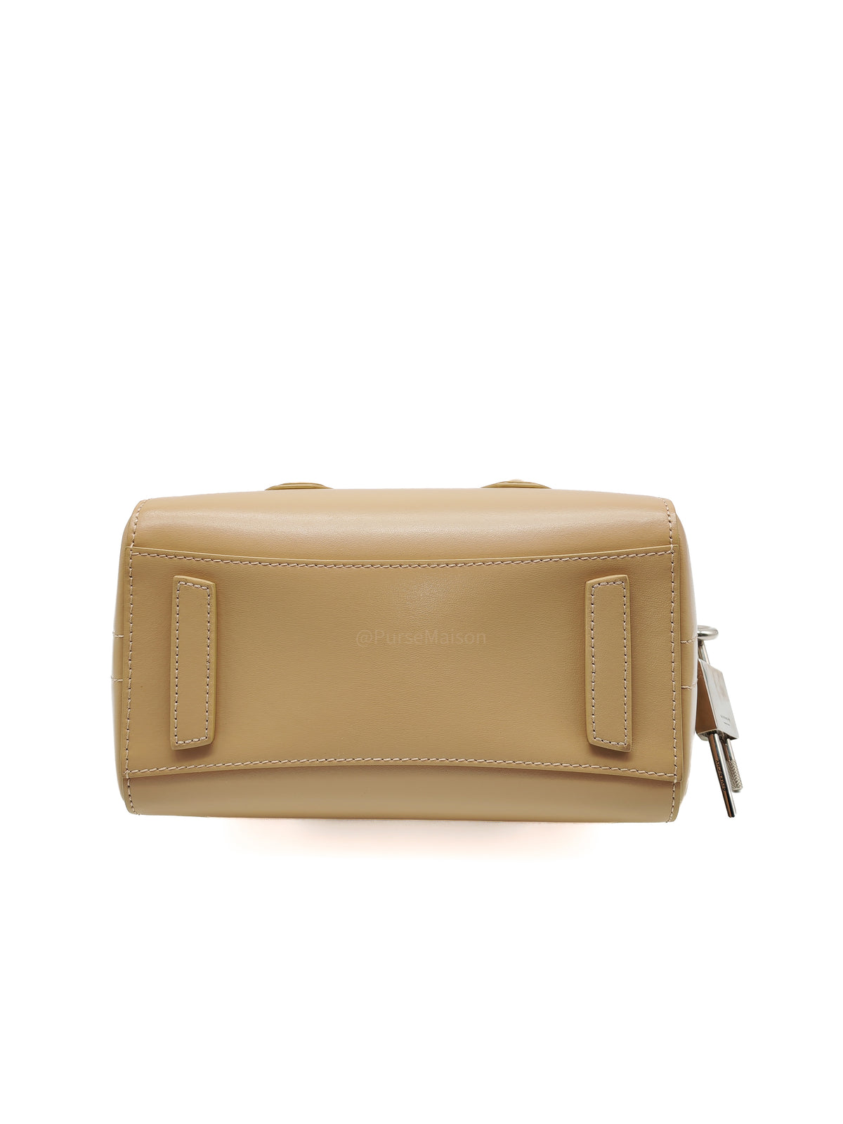 Givenchy Antigona Mini in Beige Box Calfskin Leather and Silver Hardware