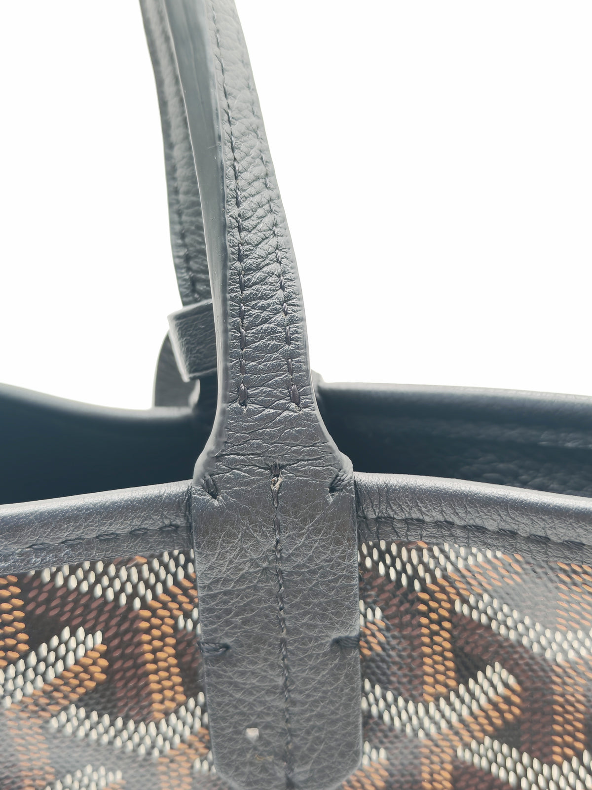 Goyard Mini Anjou in Black Goyardine Canvas