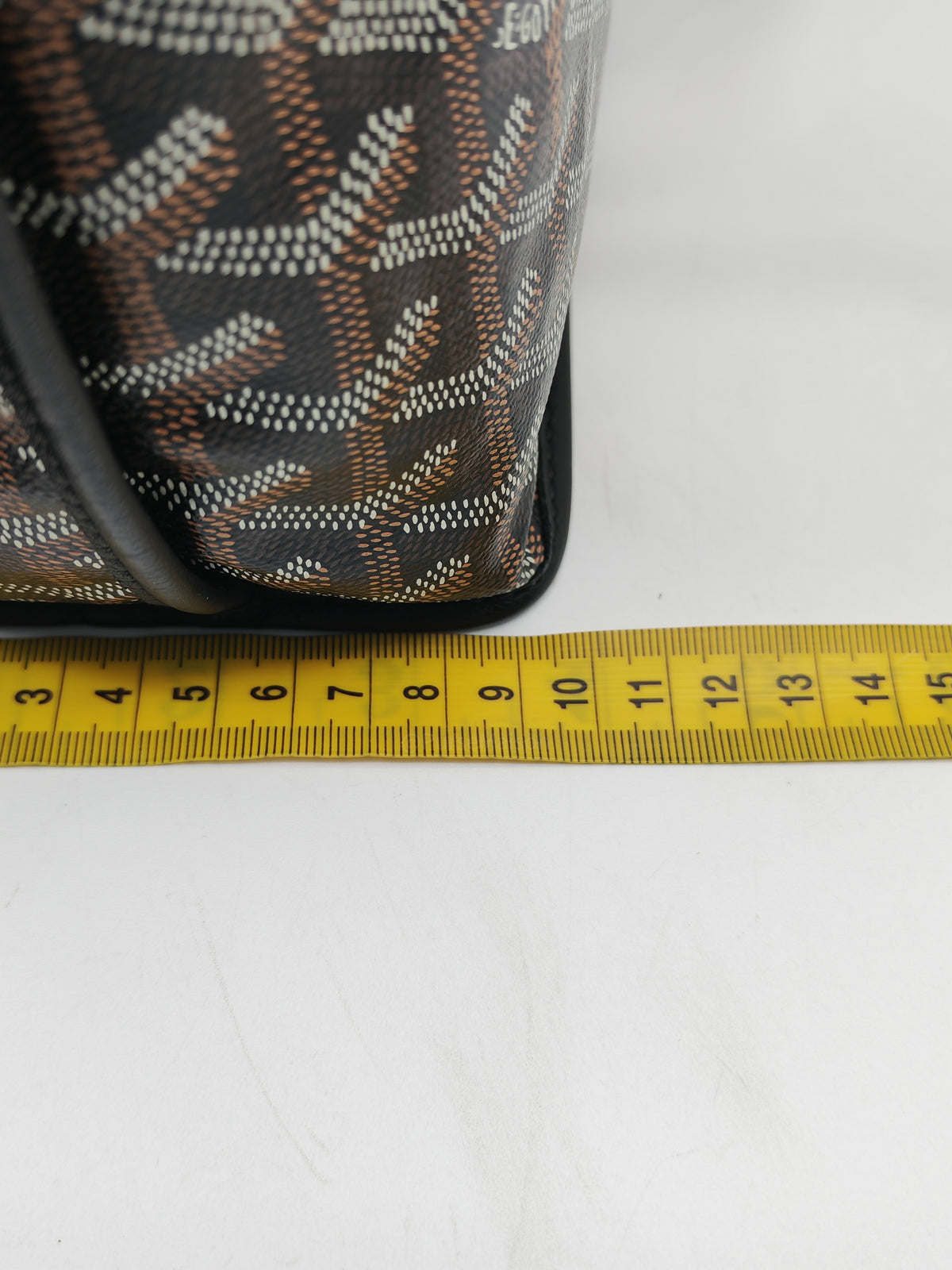 Goyard Mini Anjou in Black Goyardine Canvas