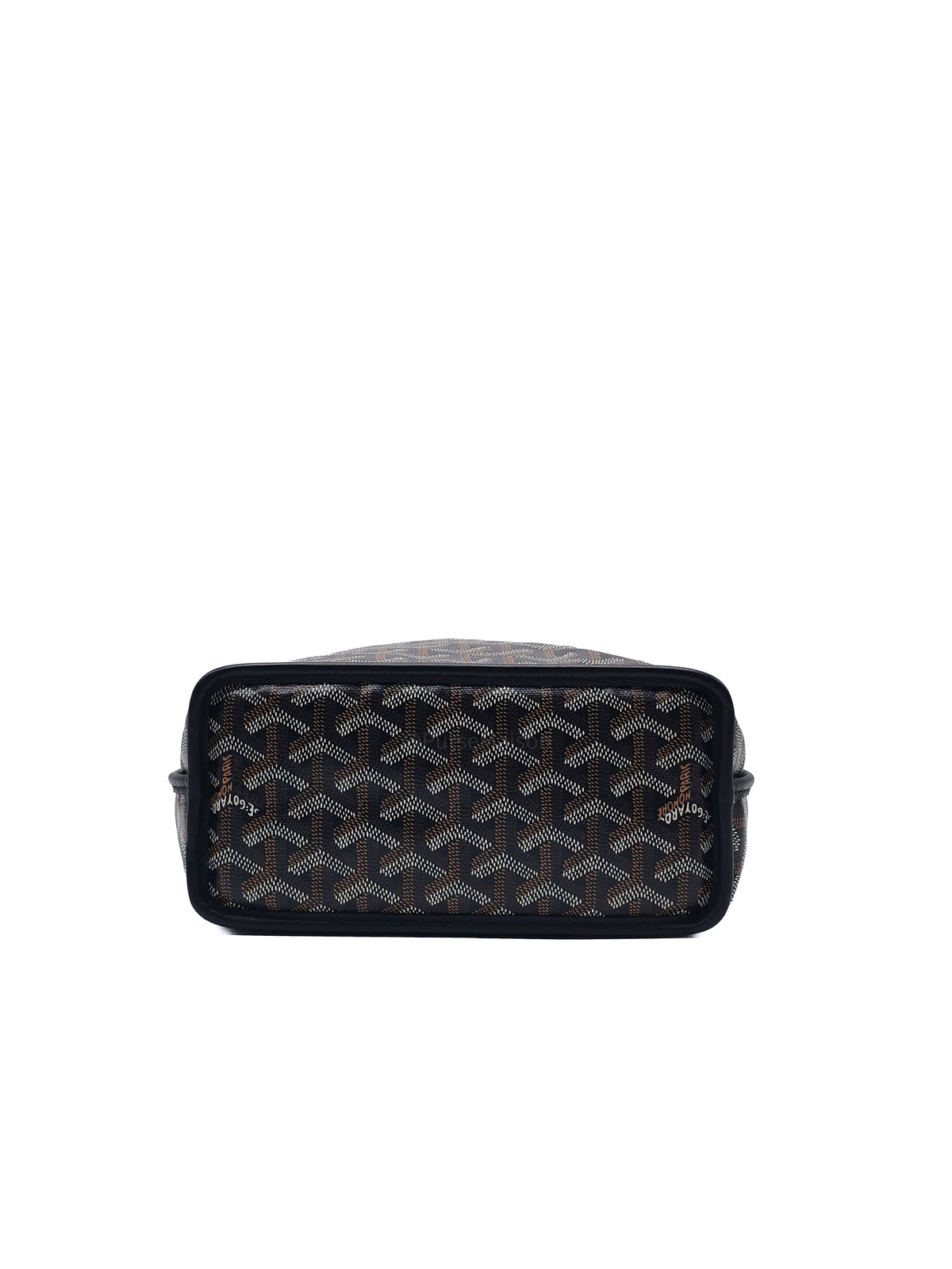 Goyard Mini Anjou in Black Goyardine Canvas