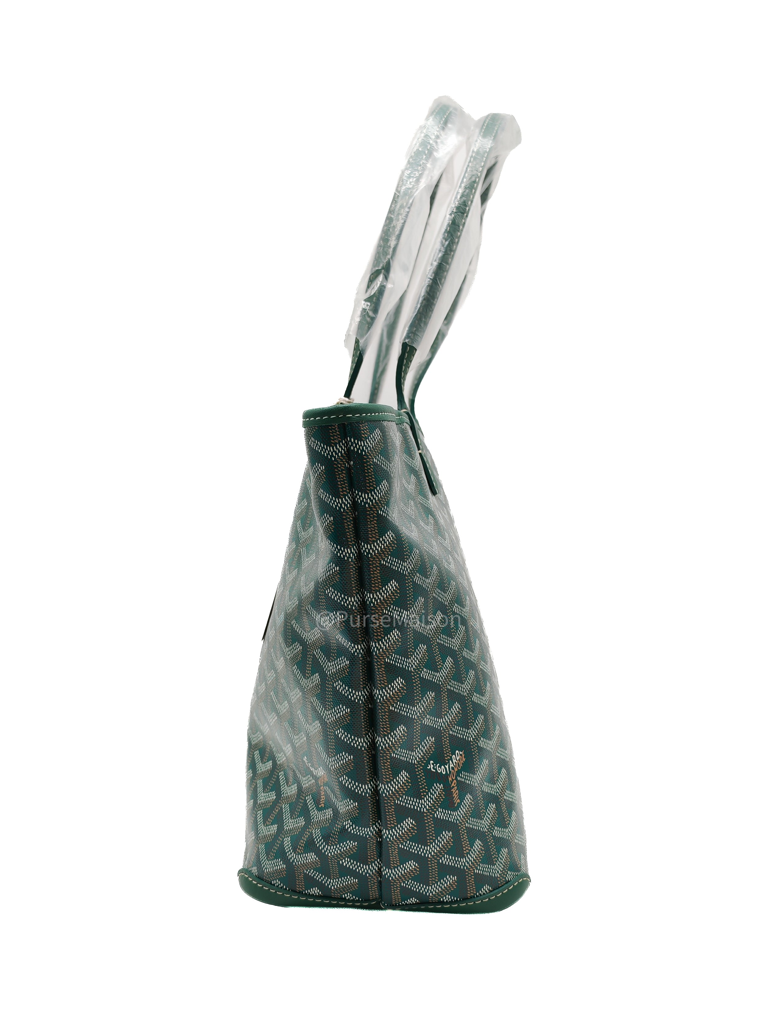Goyard Artois PM in Green Goyadine Canvas