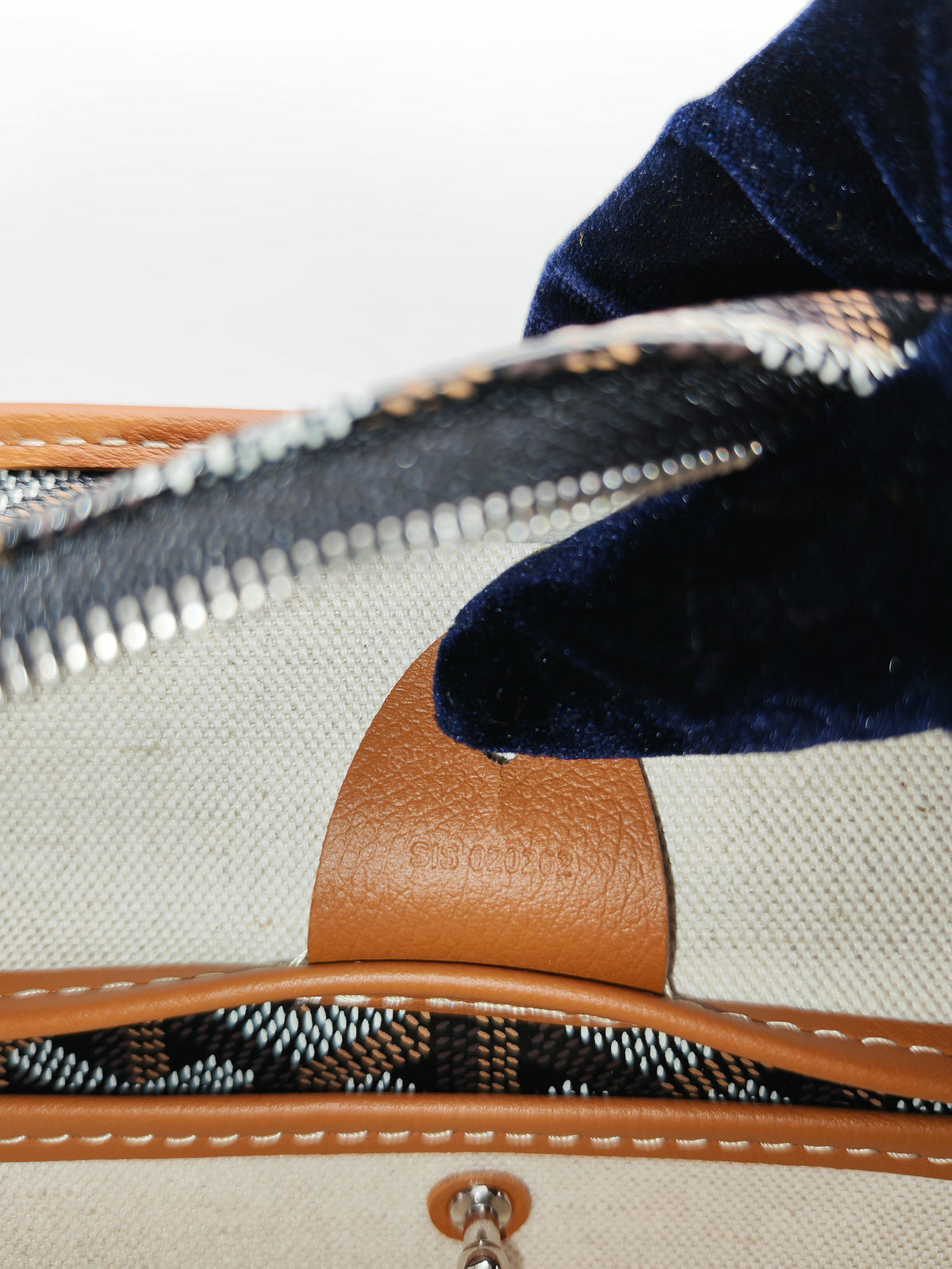 Goyard Artois PM in Black/Tan Goyardine Canvas