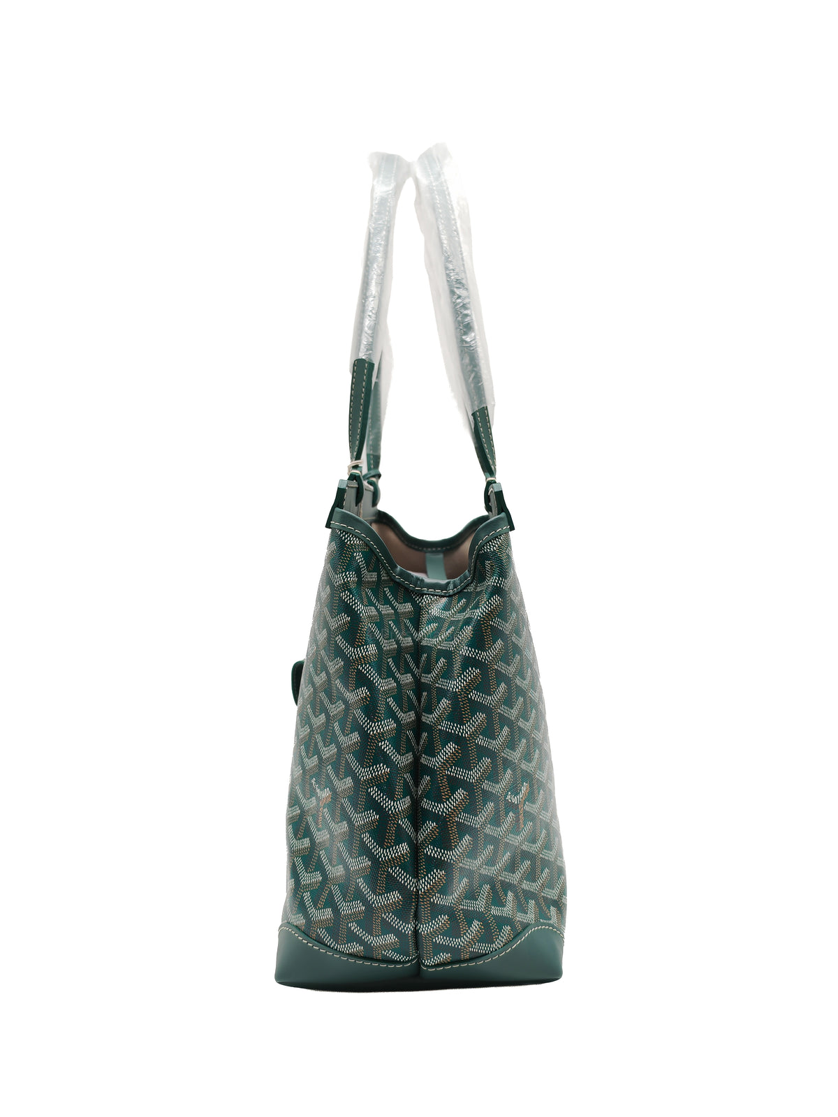 Goyard Bellechase Biaude PM Tote Green Bag Goyardine Canvas