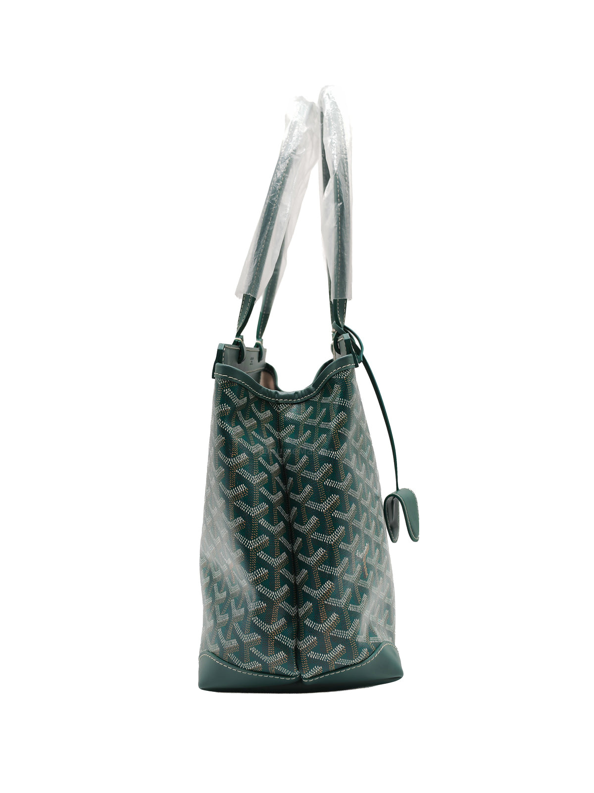 Goyard Bellechase Biaude PM Tote Green Bag Goyardine Canvas