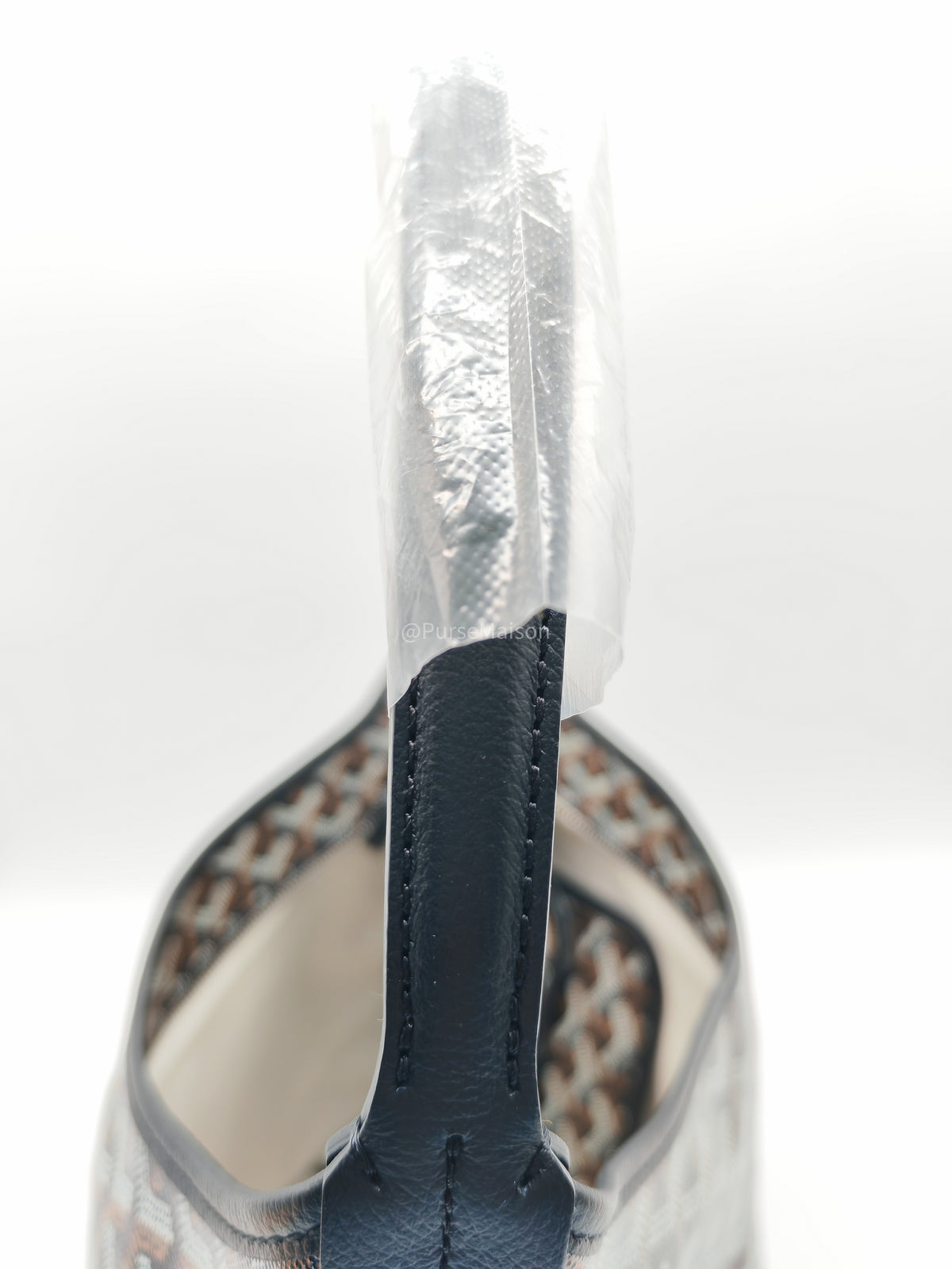 Goyard Boheme Hobo Bag PM in Black Goyardine Canvas