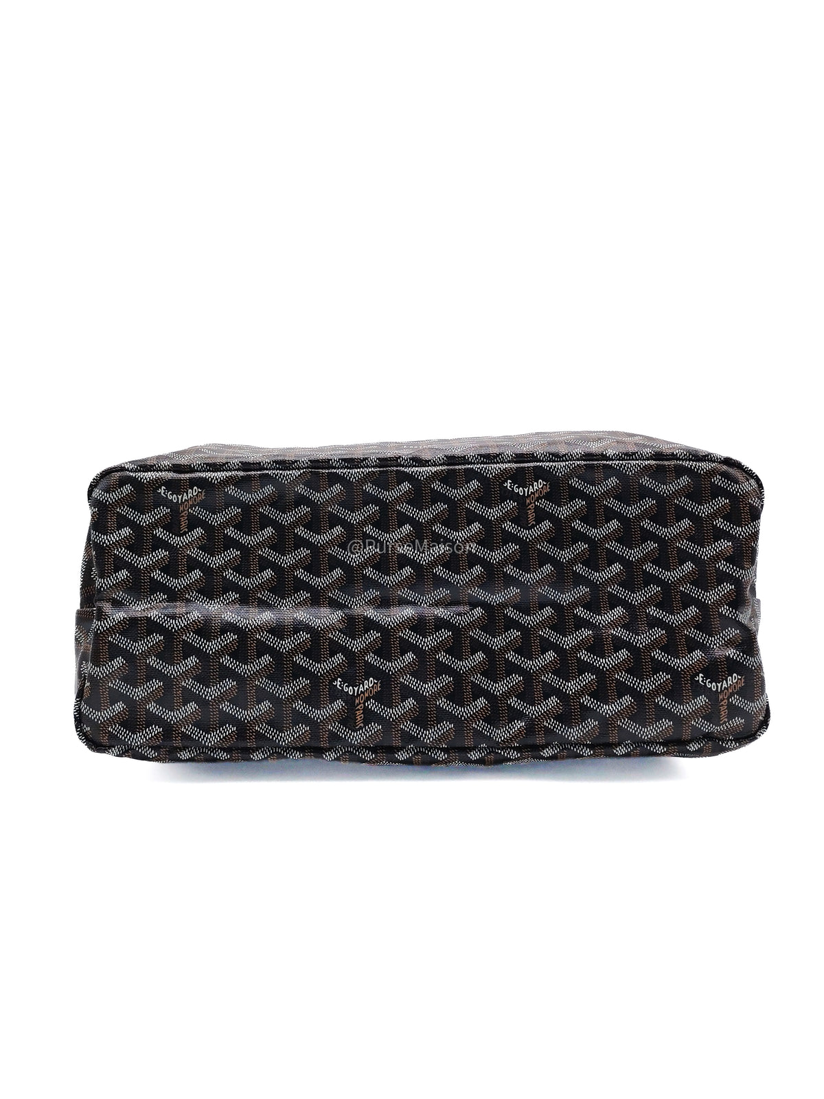 Goyard Boheme Hobo Bag PM in Black Goyardine Canvas