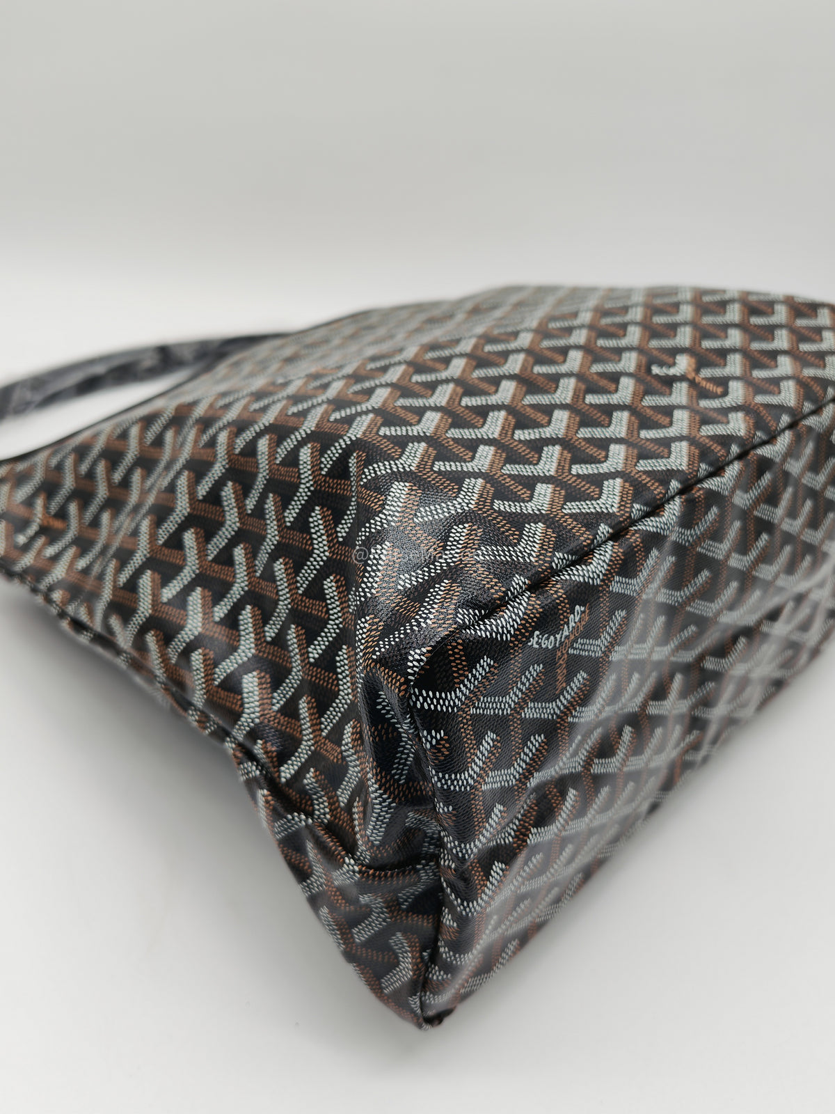 Goyard Boheme Hobo Bag PM in Black Goyardine Canvas