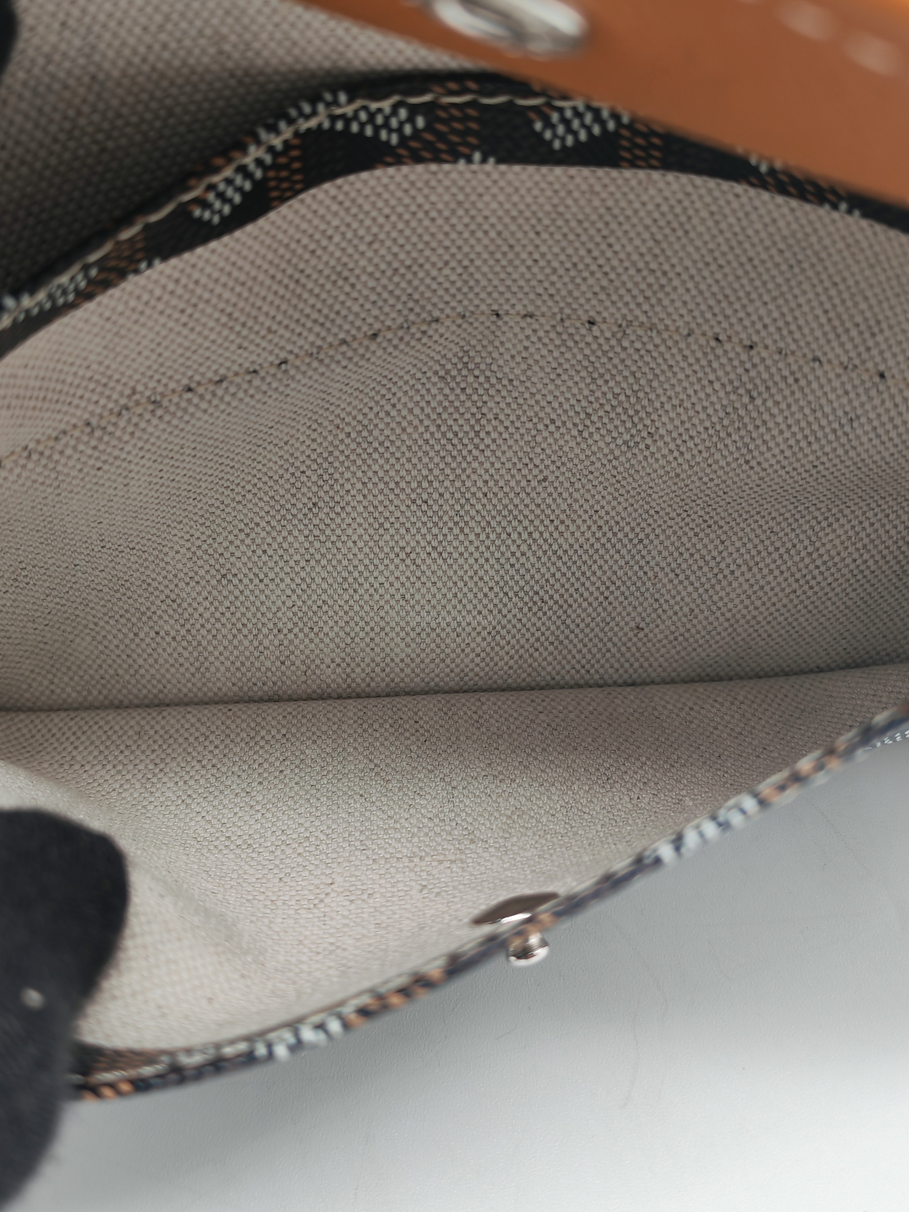 Goyard Saint Louis Tote Bag PM in Tan Goyardine Canvas