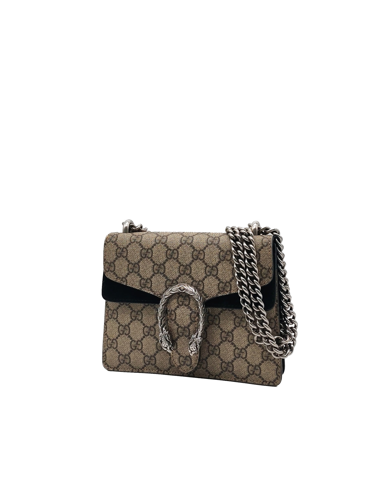 Gucci Dionysus Mini Shoulder Bag in Monogram GG Supreme Canvas
