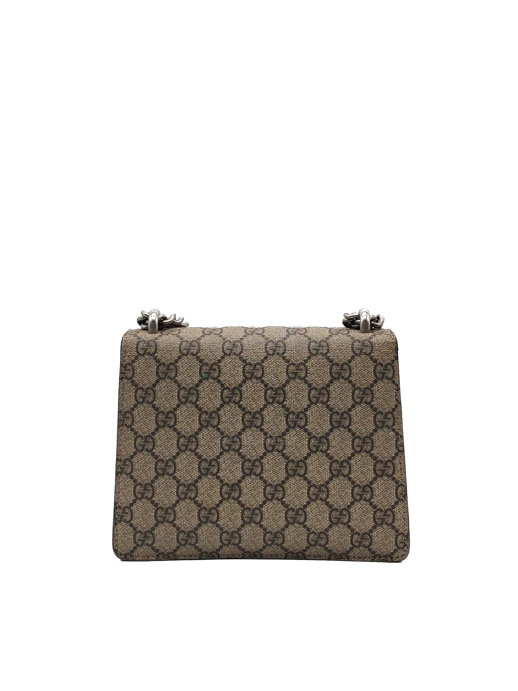 Gucci Dionysus Mini Shoulder Bag in Monogram GG Supreme Canvas