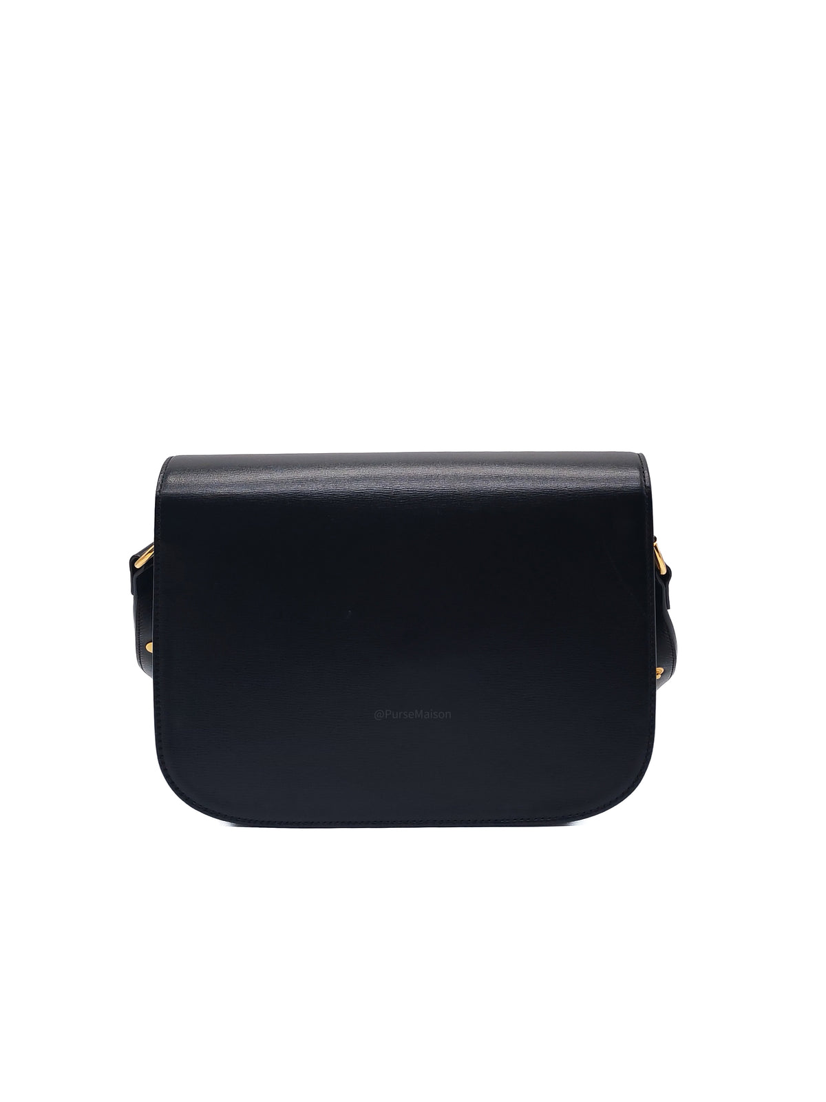 Gucci Horsebit 1955 Shoulder Bag Medium in Black Calfskin Leather