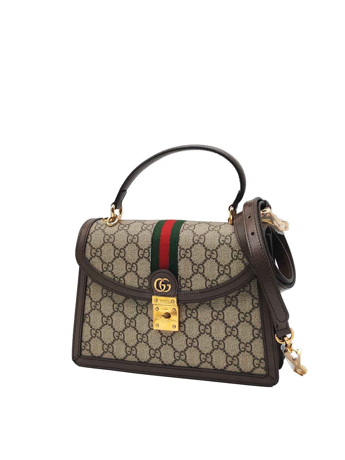 Gucci Ophidia Top Handle Bag Medium GG Supreme Canvas | Purse Maison Luxury Bags Shop