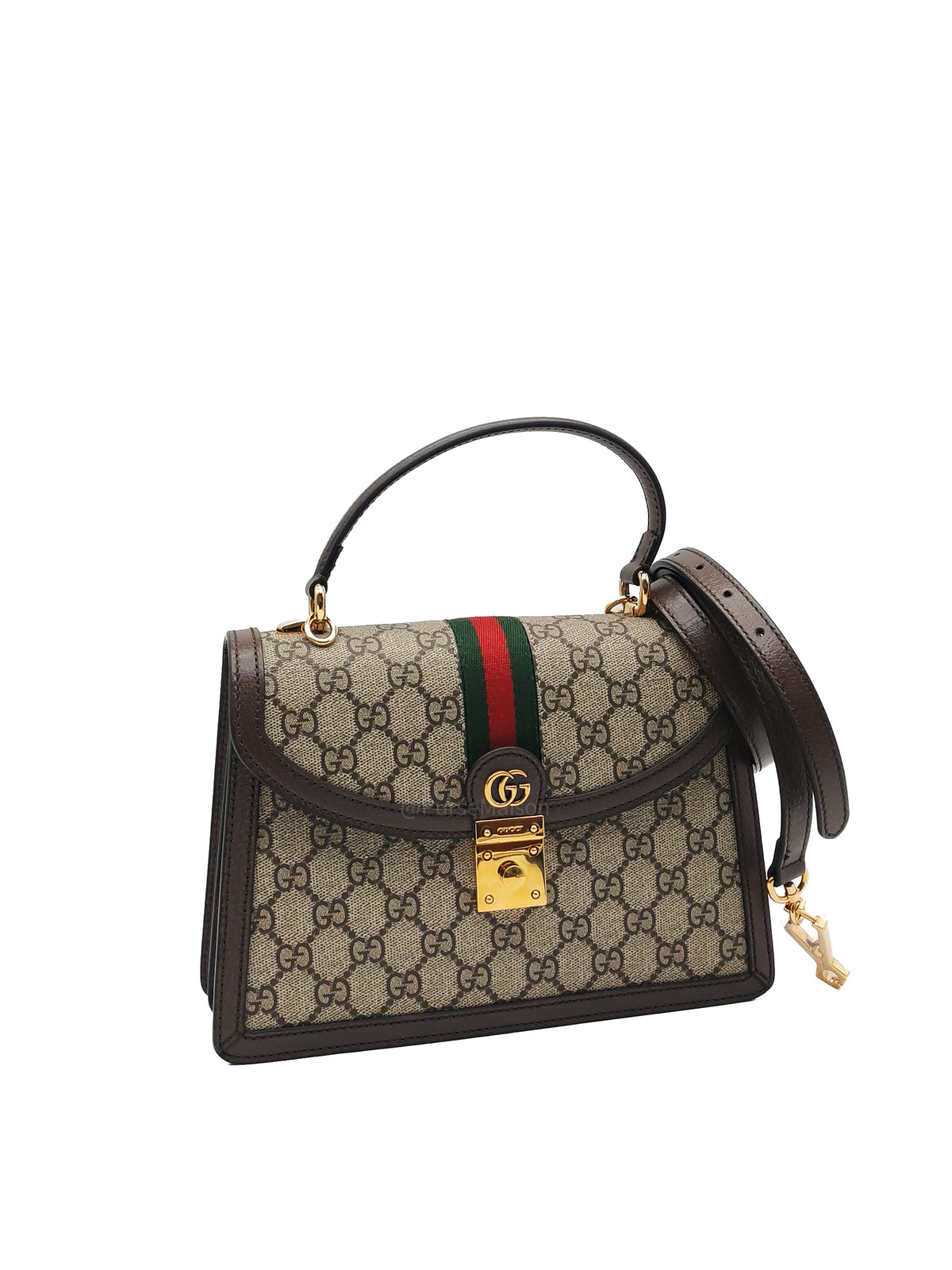 Gucci Ophidia Top Handle Bag Medium GG Supreme Canvas | Purse Maison Luxury Bags Shop