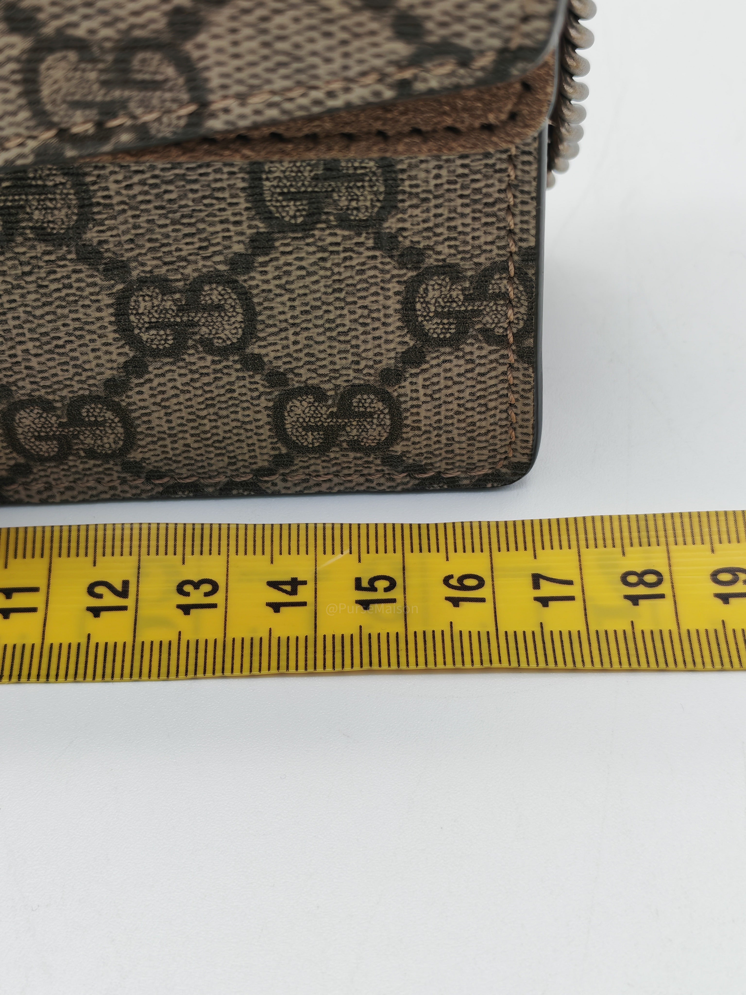 Gucci Super Mini Dionysus GG Supreme Canvas