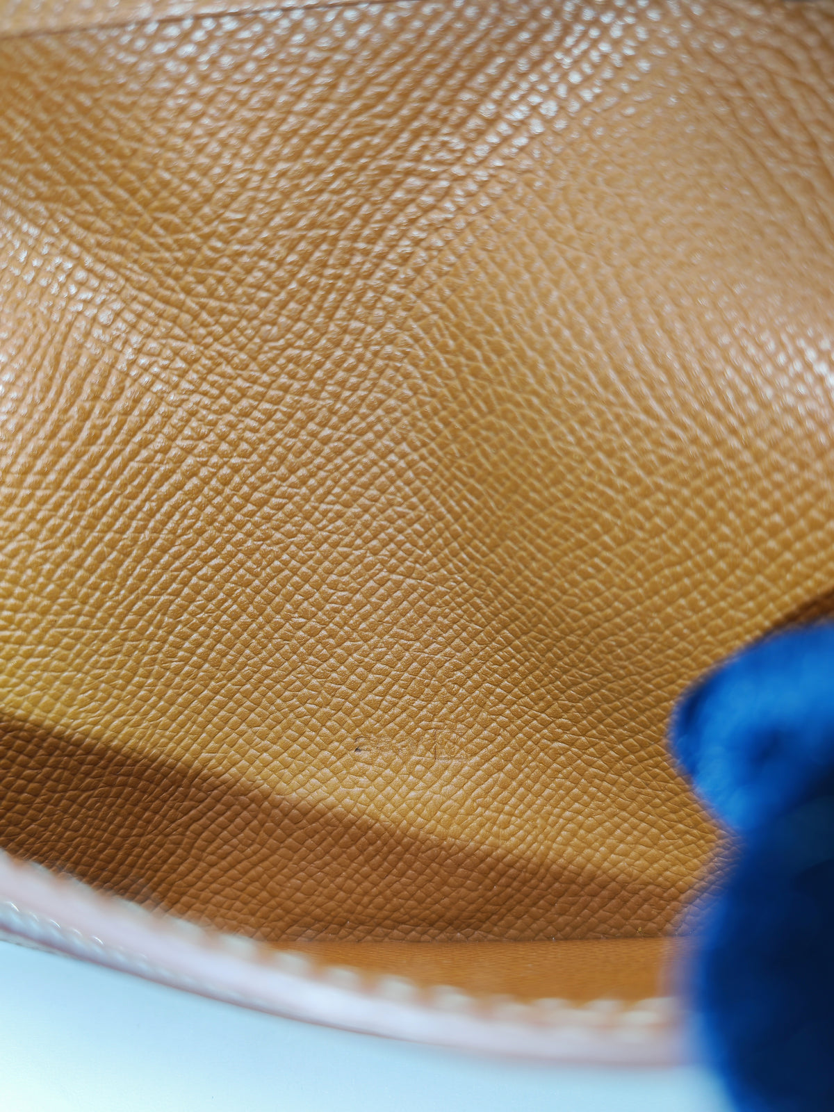 Hermes Bearn Long Wallet in Gold Epsom Leather Palladium Hardware Stamp M Square (2009)
