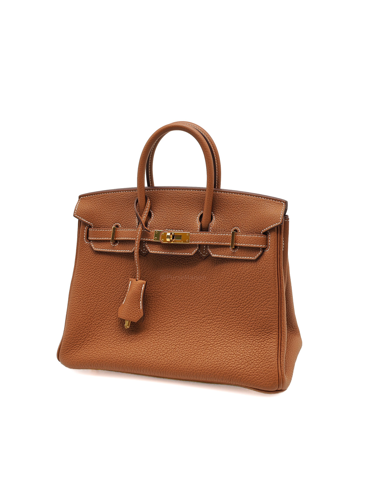 Hermes Birkin 25 in Gold Togo Leather Gold Hardware Stamp B (2023)