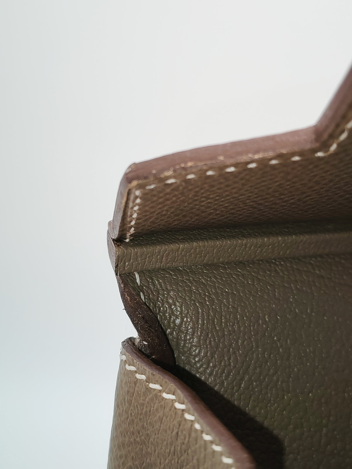 Hermes Birkin 30 Retourne in Etoupe Epsom Leather Gold Hardware Stamp Y (2020)