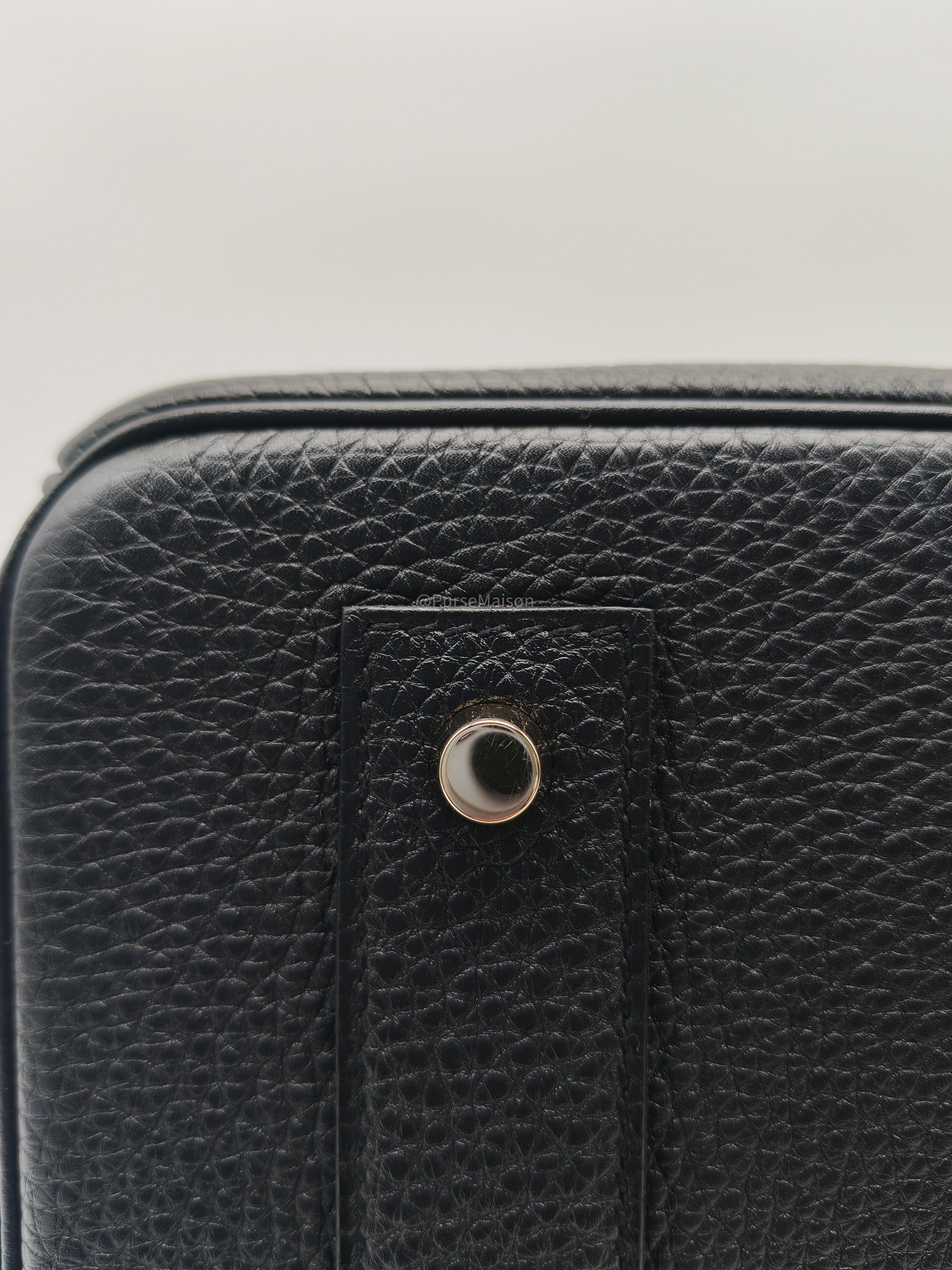 Hermes Birkin 42 The Shoulder in Black Togo LeatherGold Hardware Stamp Q Square(2013)
