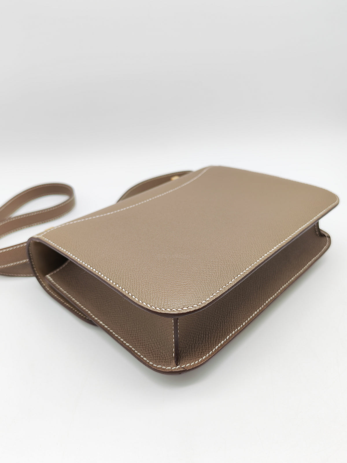 Hermes Constance 24 in Etoupe Epsom Leather Gold Hardware Stamp U (UMS 685 TB)
