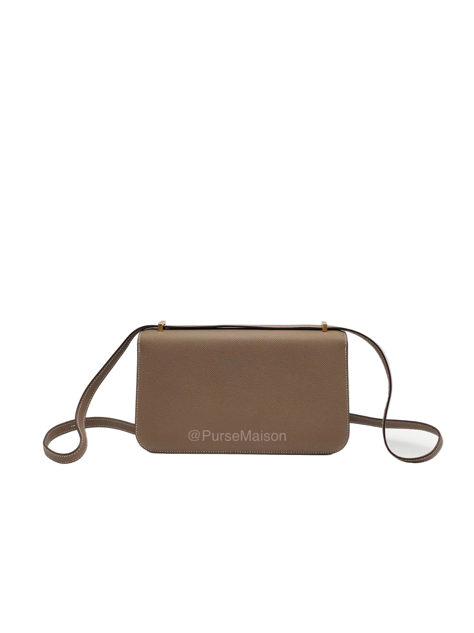 Hermes Constance Elan in Etoupe Epsom Leather and Gold Hardware Stamp B (2023)