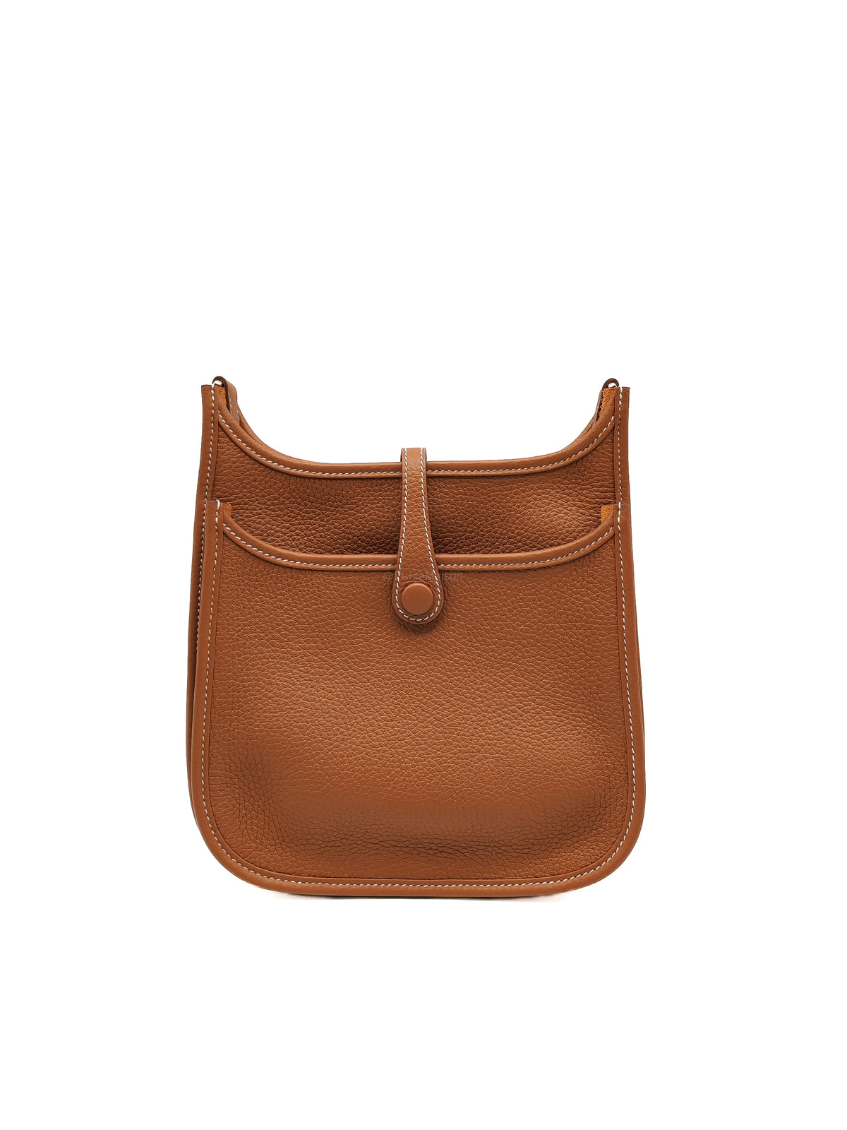 Hermes Evelyne 23 in Gold Taurillon Clemence Leather Gold Hardware Stamp G(2026)