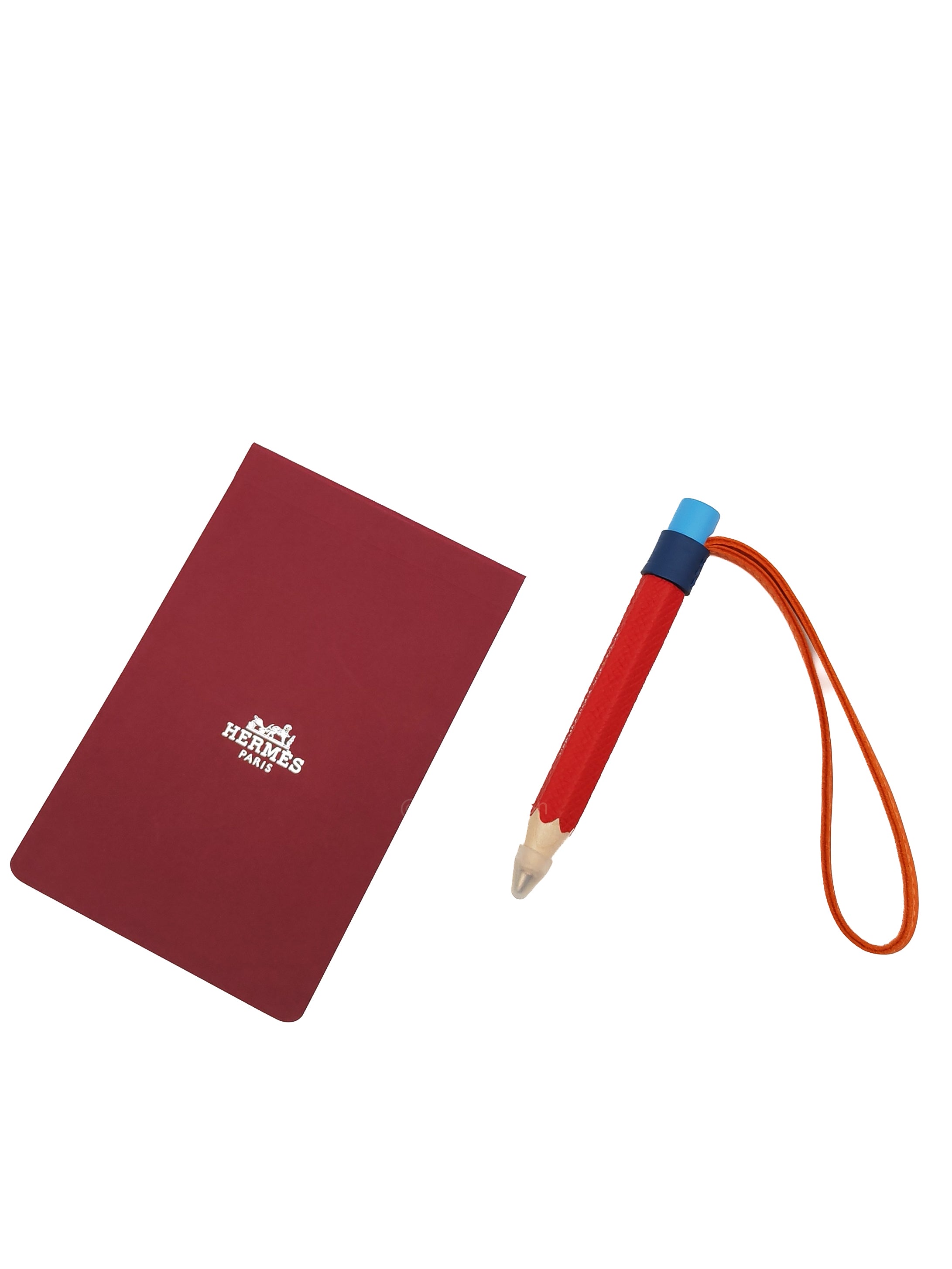 Hermes Pencilver Charm with Notebook