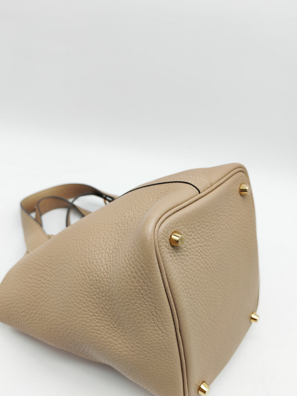Hermes Picotin Lock 18 in Trench Taurillon Clemence Leather Gold Hardware Stamp Z(2021)