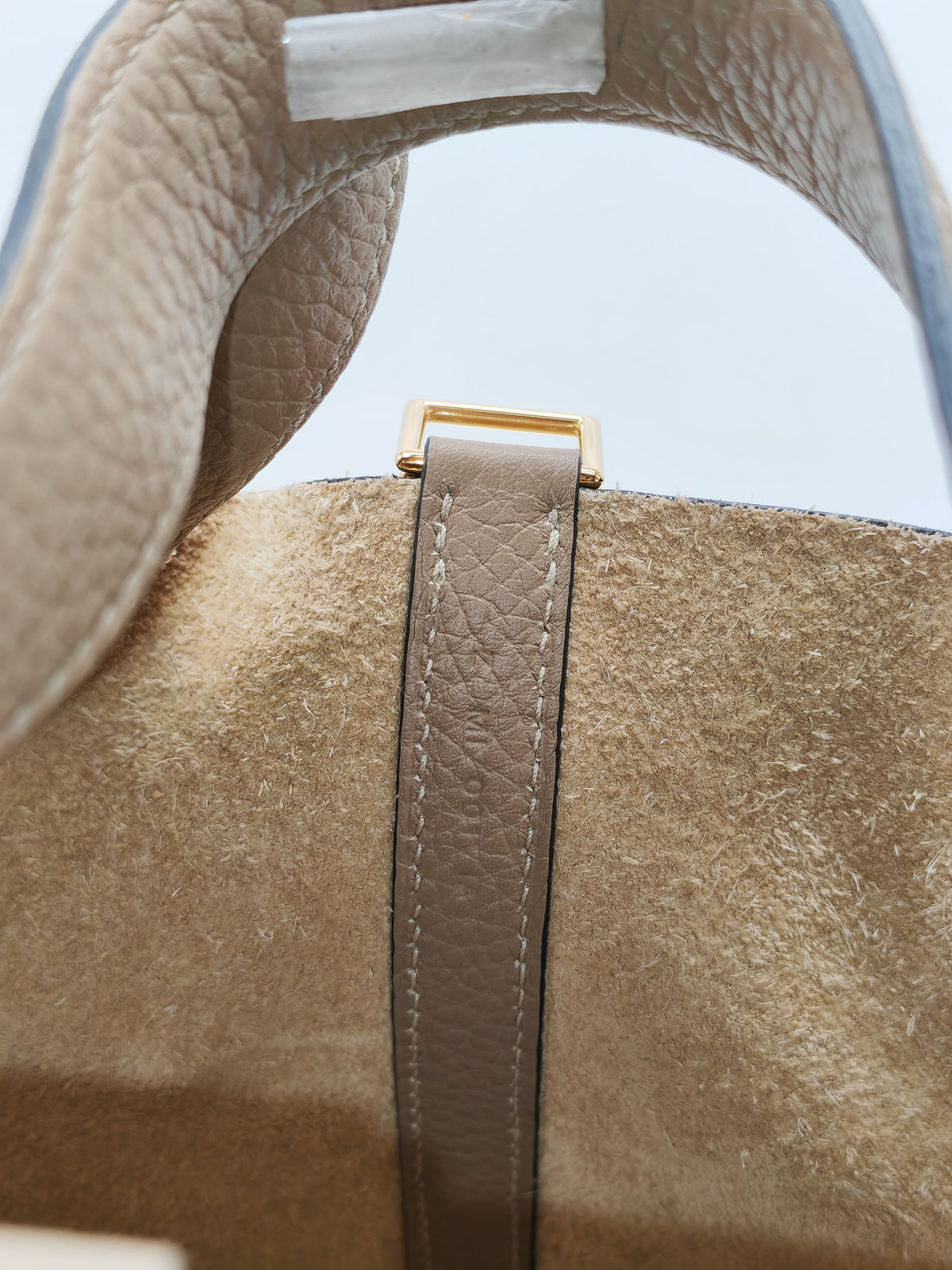 Hermes Picotin Lock 18 in Trench Taurillon Clemence Leather Gold Hardware Stamp Z(2021)