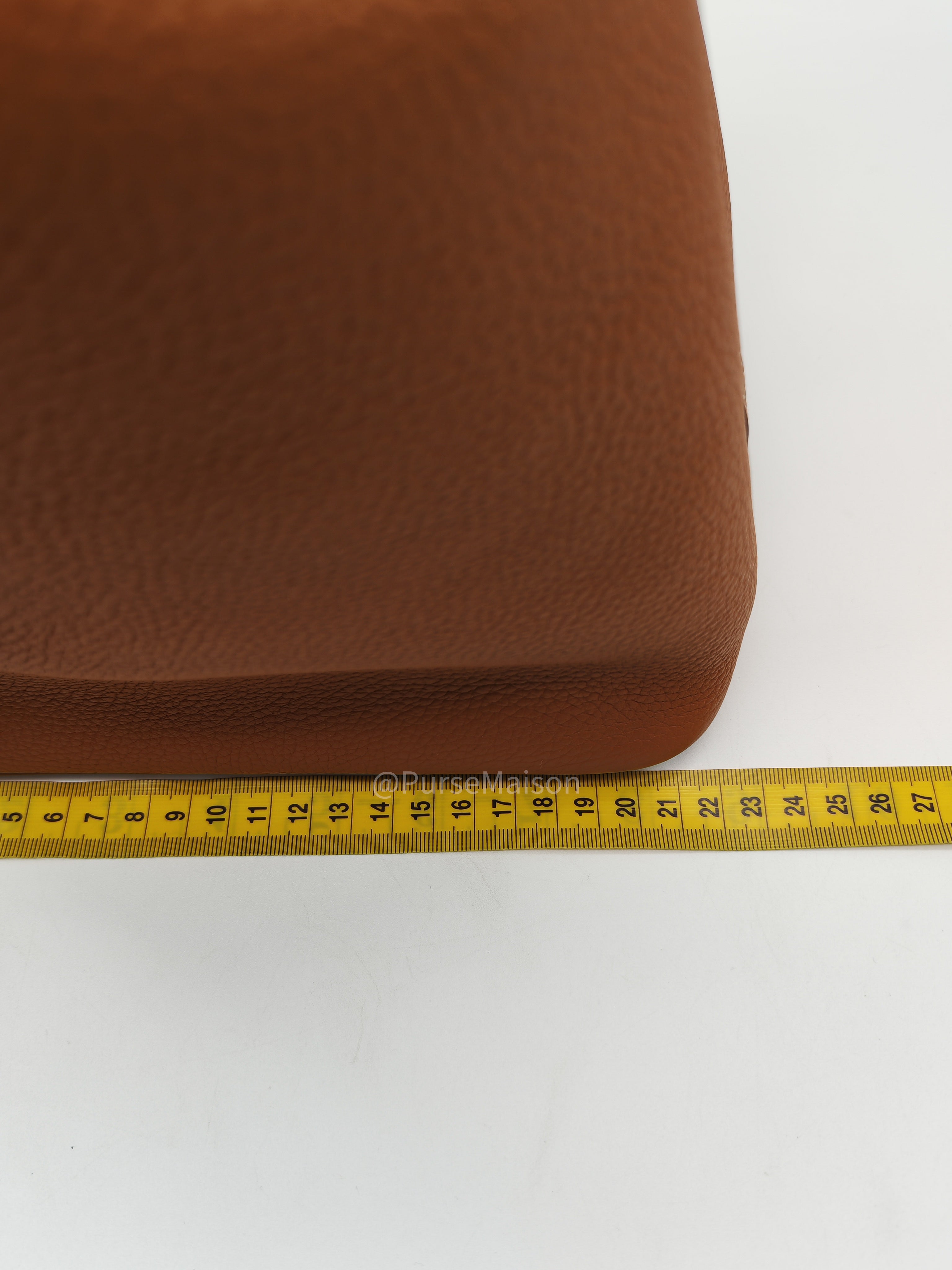 Hermes Picotin 22 in Gold Taurillion Maurice Leather Palladium Hardware Stamp U(2022)