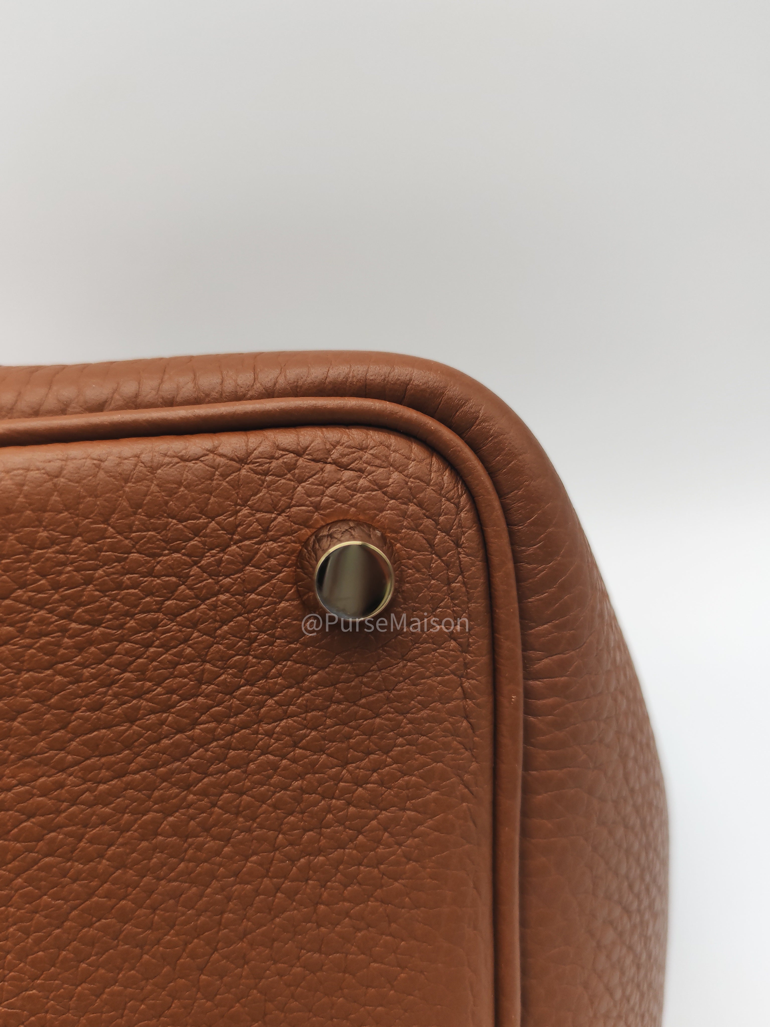 Hermes Picotin Lock 18 in Gold Clemence Leather and Gold Hardware Stamp Z(2021)