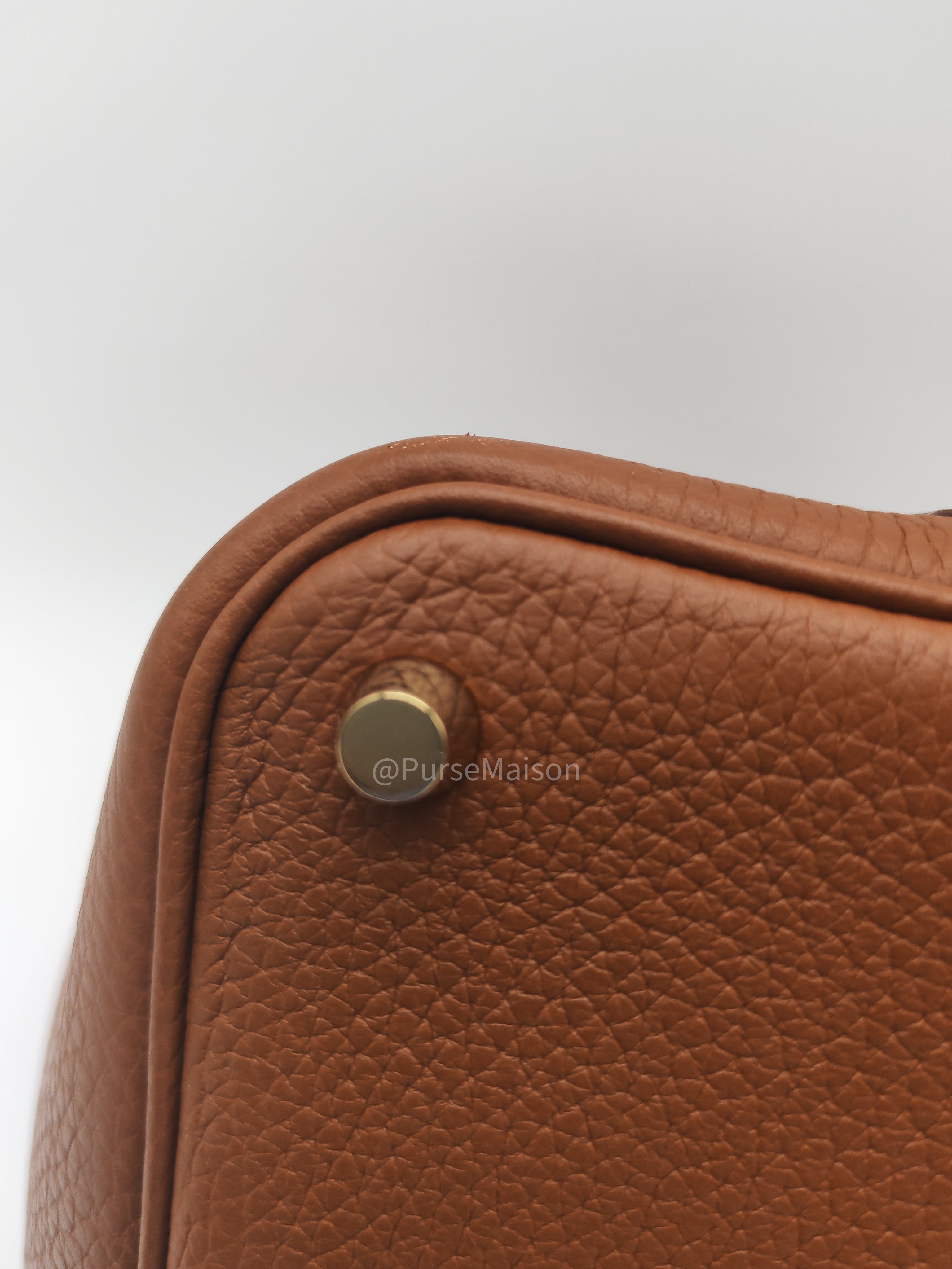 Hermes Picotin Lock 18 in Gold Clemence Leather and Gold Hardware Stamp Z(2021)