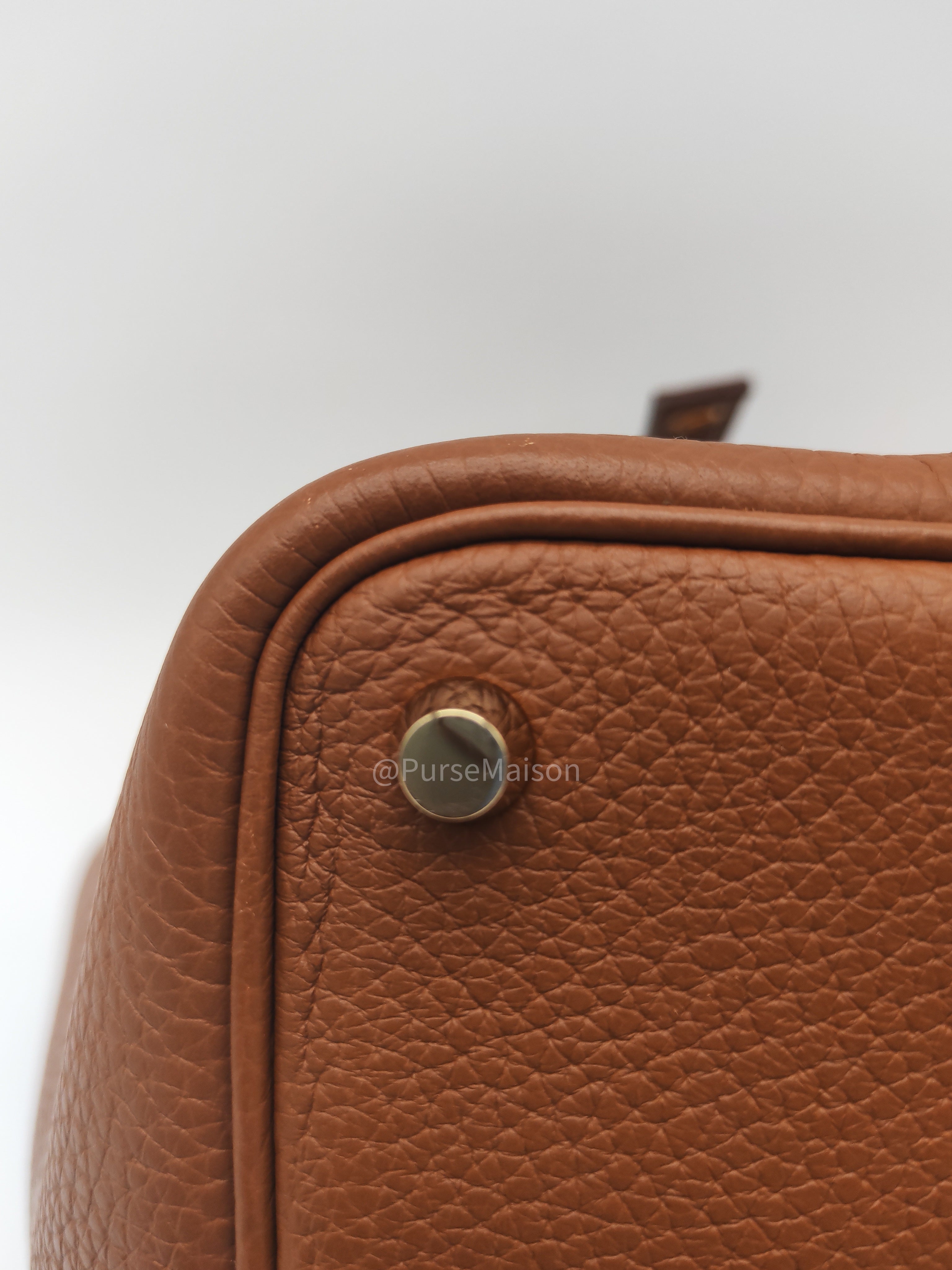 Hermes Picotin Lock 18 in Gold Clemence Leather and Gold Hardware Stamp Z(2021)