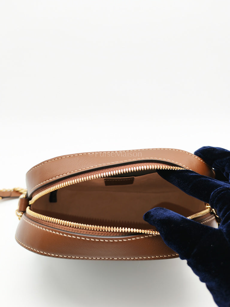 Supreme Monogram Round Camera Bag in Chain Strap