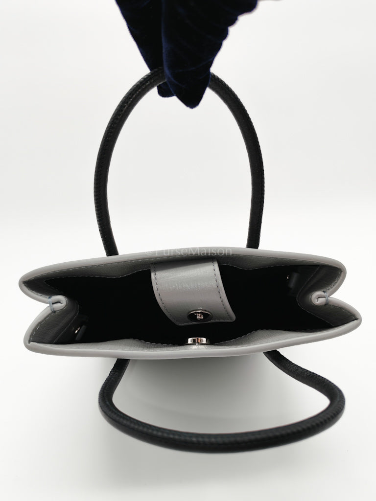 Shopping Phone Holder Bag Medium in Gray