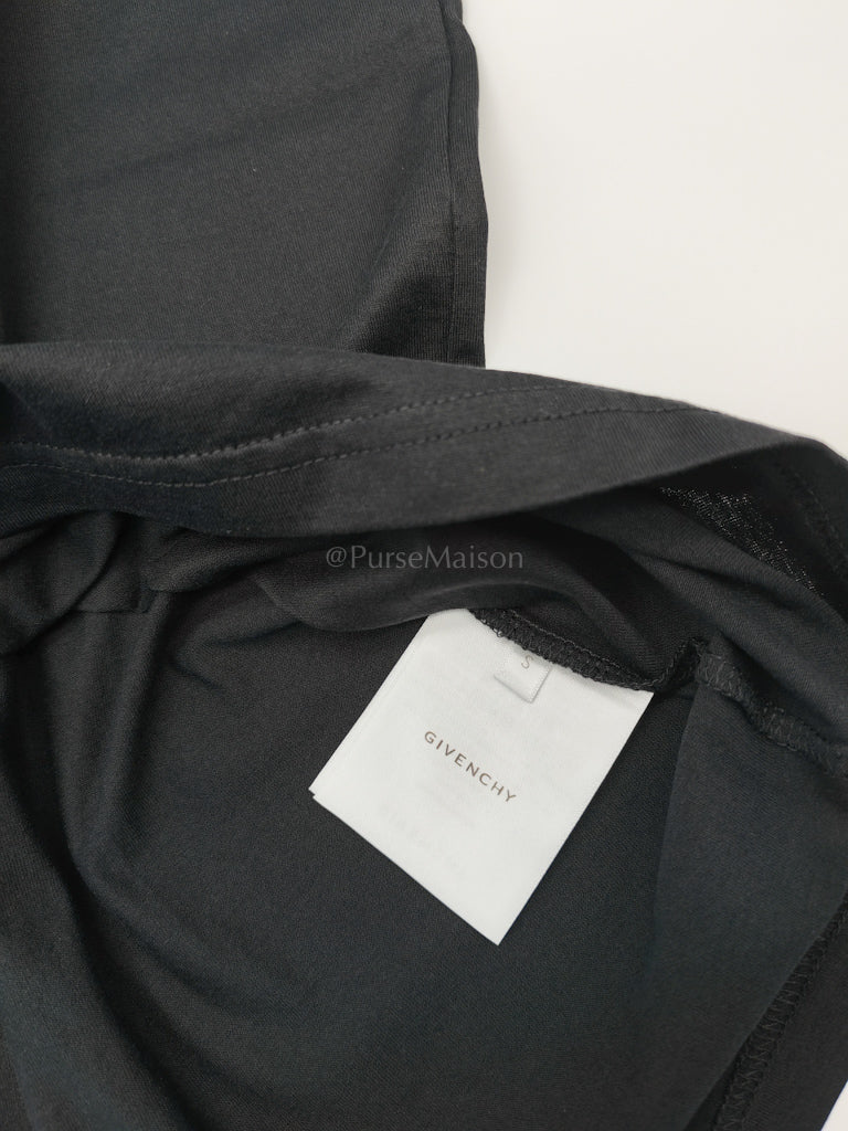Givenchy Multicolor Paris T-shirt Logo In Size Small