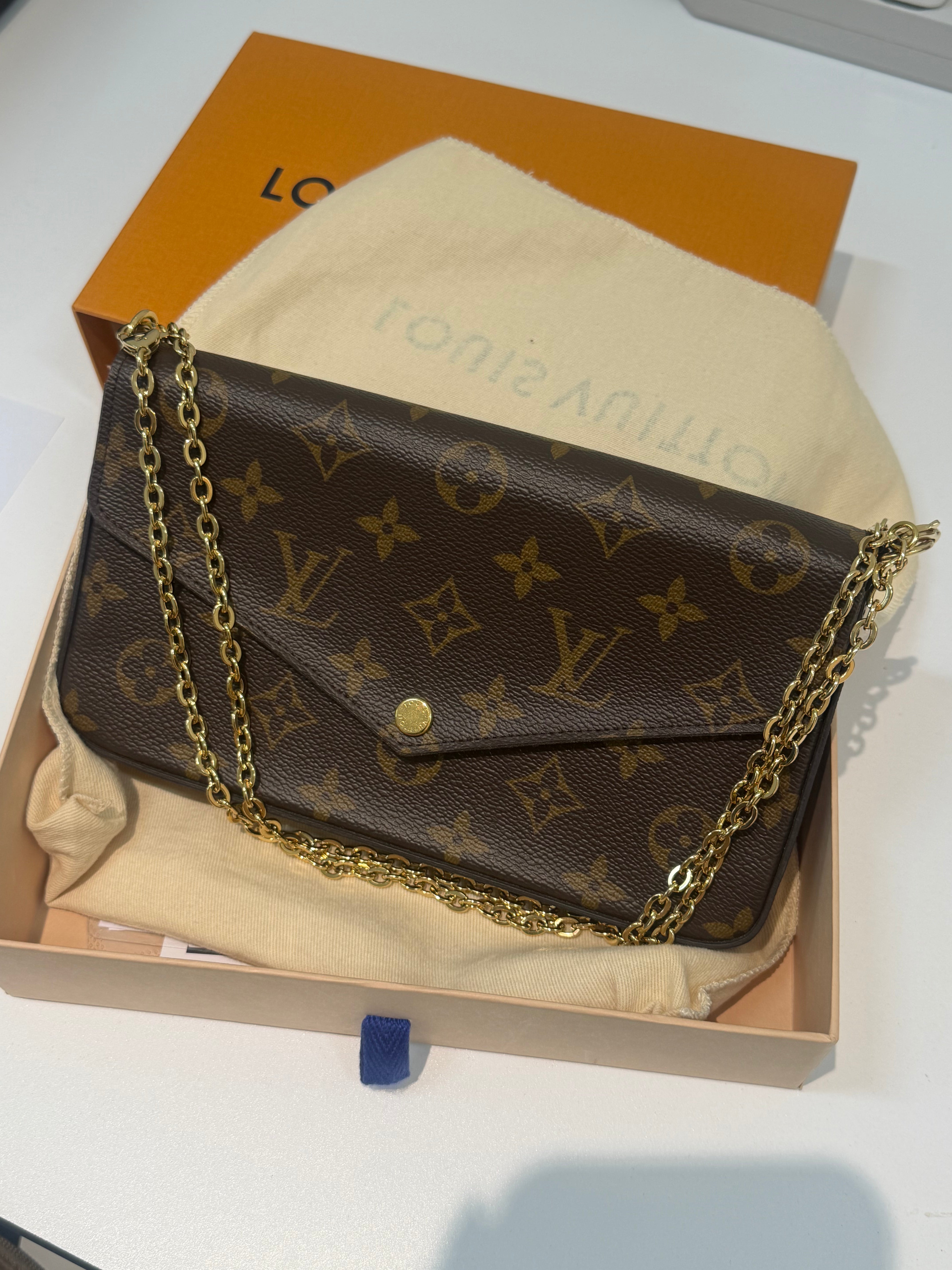 Felicie Pochette Monogram Canvas